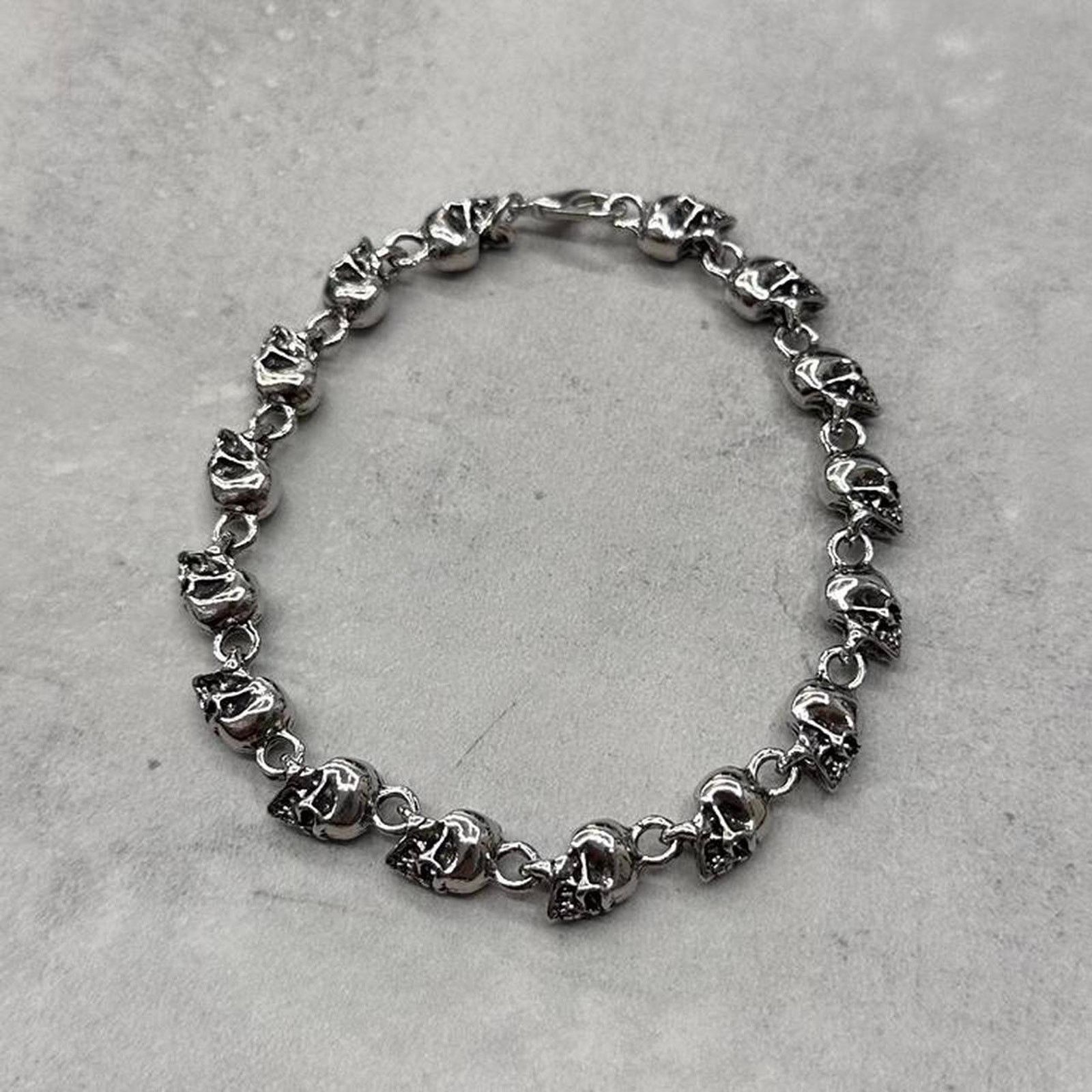 Other Vintage style chrome skull rockstar Size ONE SIZE - 1 Thumbnail