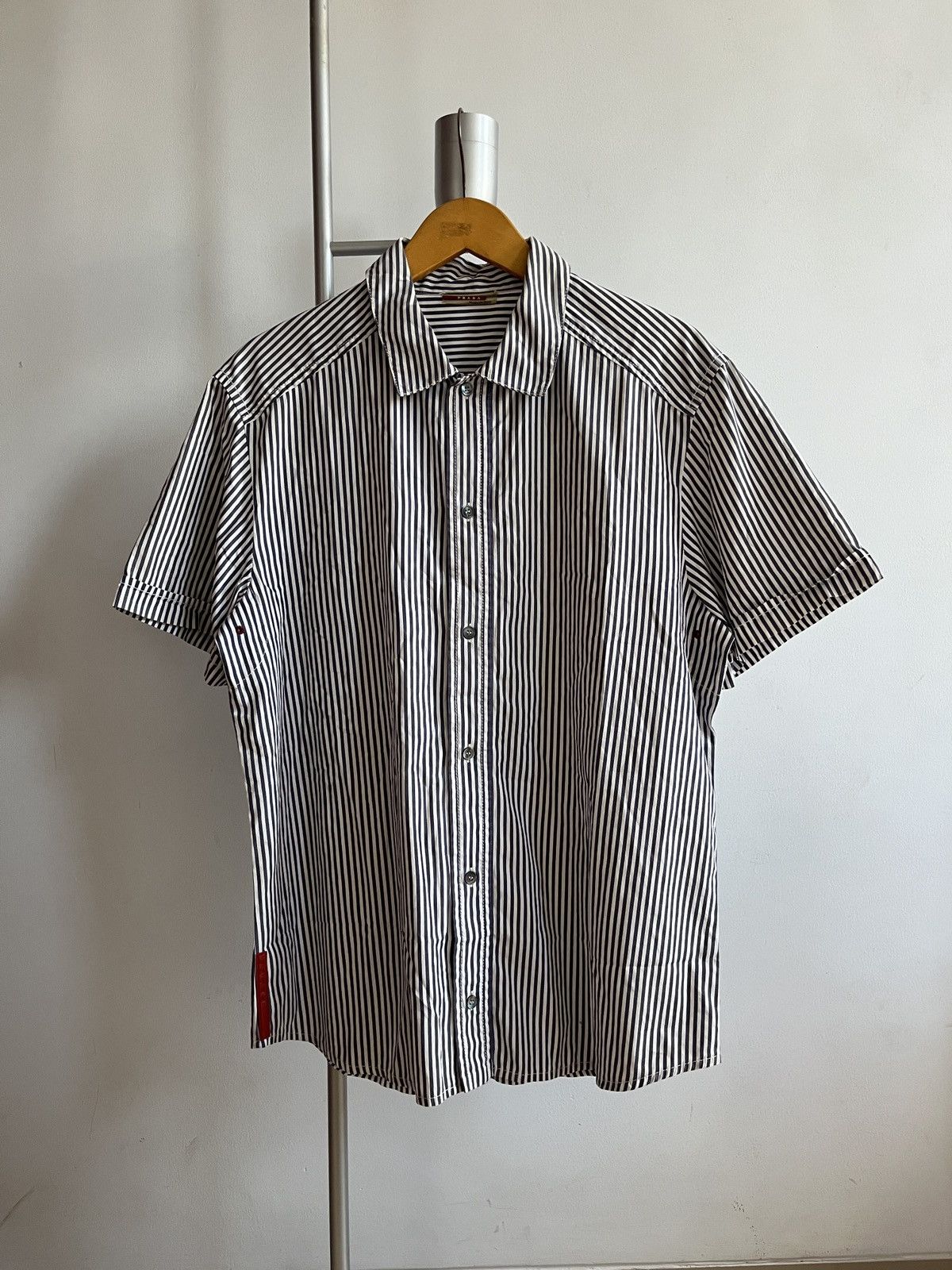 Prada 2000s Prada Sport Button Up Shirts Size US XL / EU 56 / 4 - 2 Thumbnail