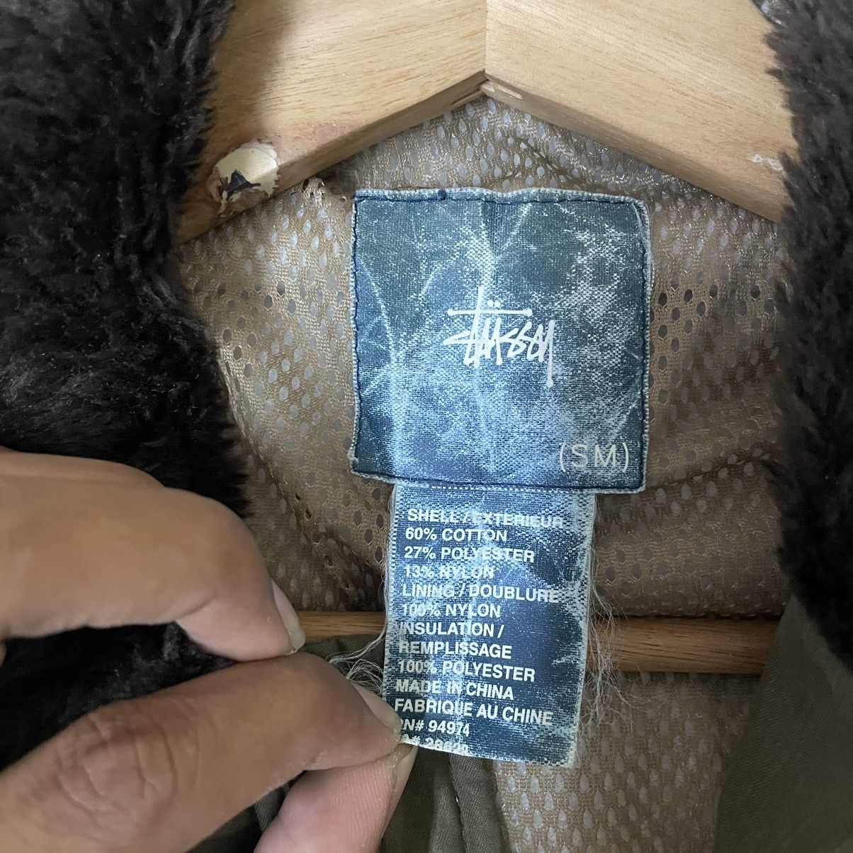 Stussy × Vintage Vintage Stussy Military Tactical Bomber Jacket Size US M / EU 48-50 / 2 - 6 Thumbnail