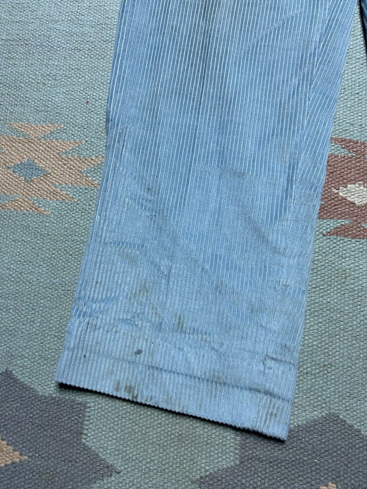 Vintage Vintage 1960s corduroy pants straight leg worn stained 28x29 Size US 28 / EU 44 - 2 Thumbnail