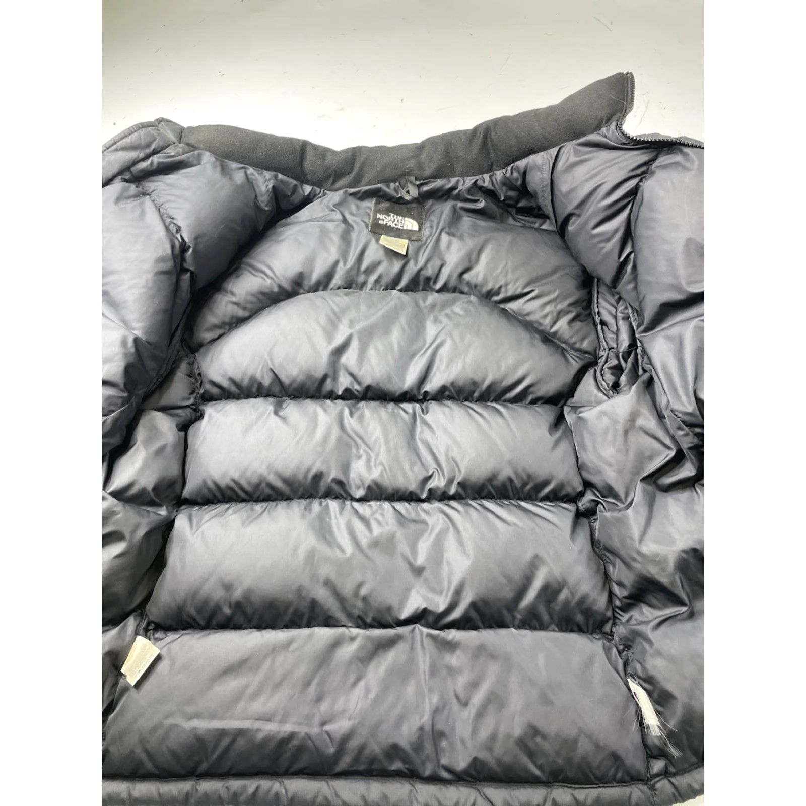 The North Face VINTAGE The North Face Puffer Jacket 700 Nupste Womens Large Black TNF 700 Nupste Jacket Regular Size L Women Size L / US 10 / IT 46 - 2 Thumbnail