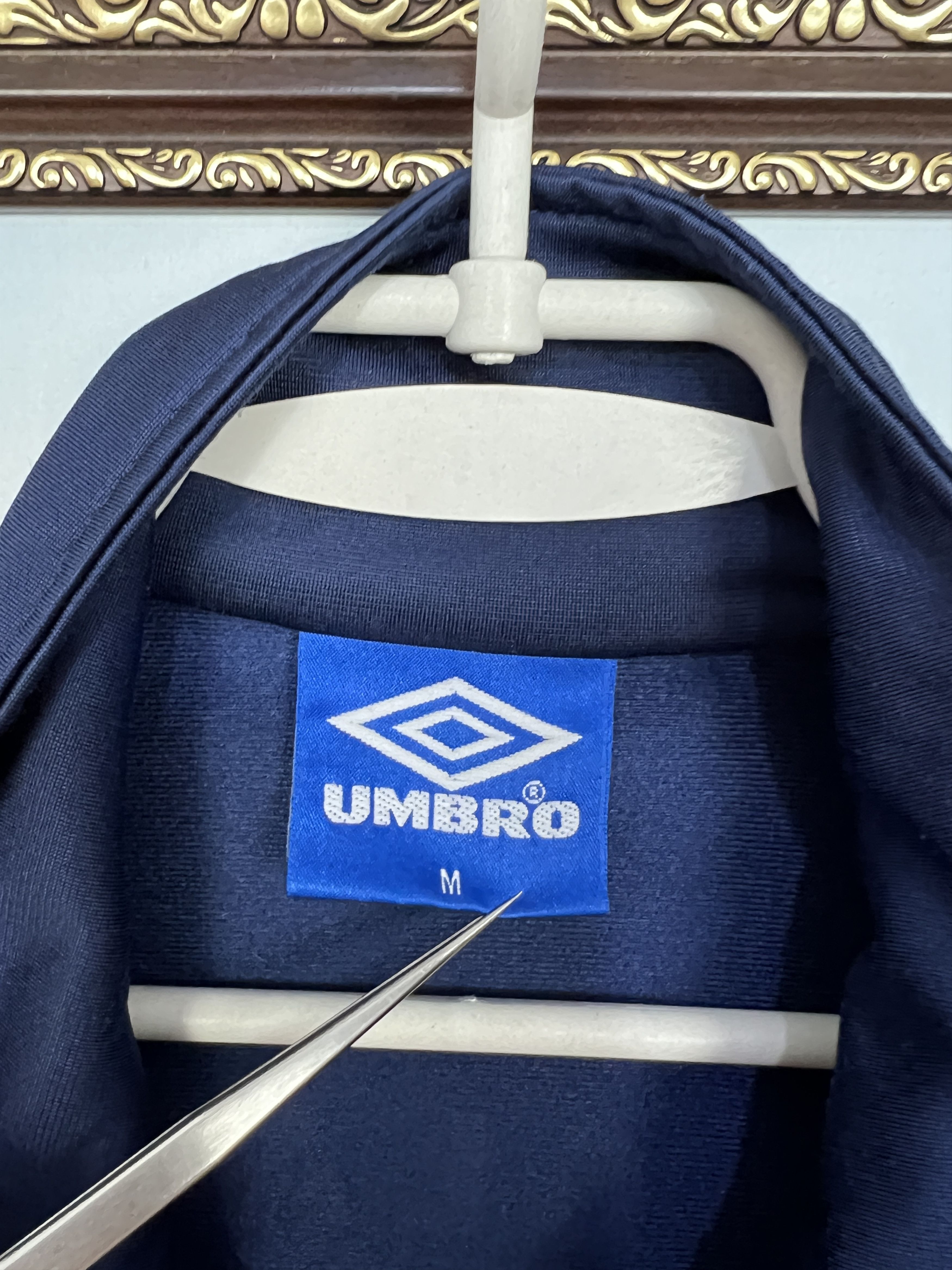 Umbro Vintage 90's Umbro England Green Flag Football Jacket Size US M / EU 48-50 / 2 - 10 Thumbnail