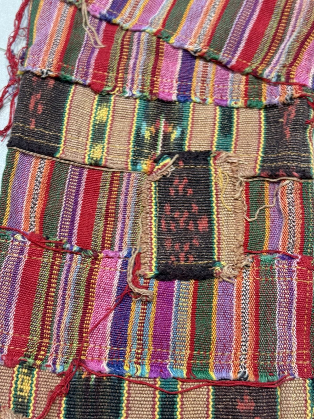 Junya Watanabe 2004 Junya Watanabe crazy patchwork navajo pants Size US 33 - 6 Thumbnail