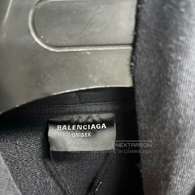 Balenciaga Balenciaga Navy blue letter loose hooded long sleeve Size US XS / EU 42 / 0 - 2 Thumbnail