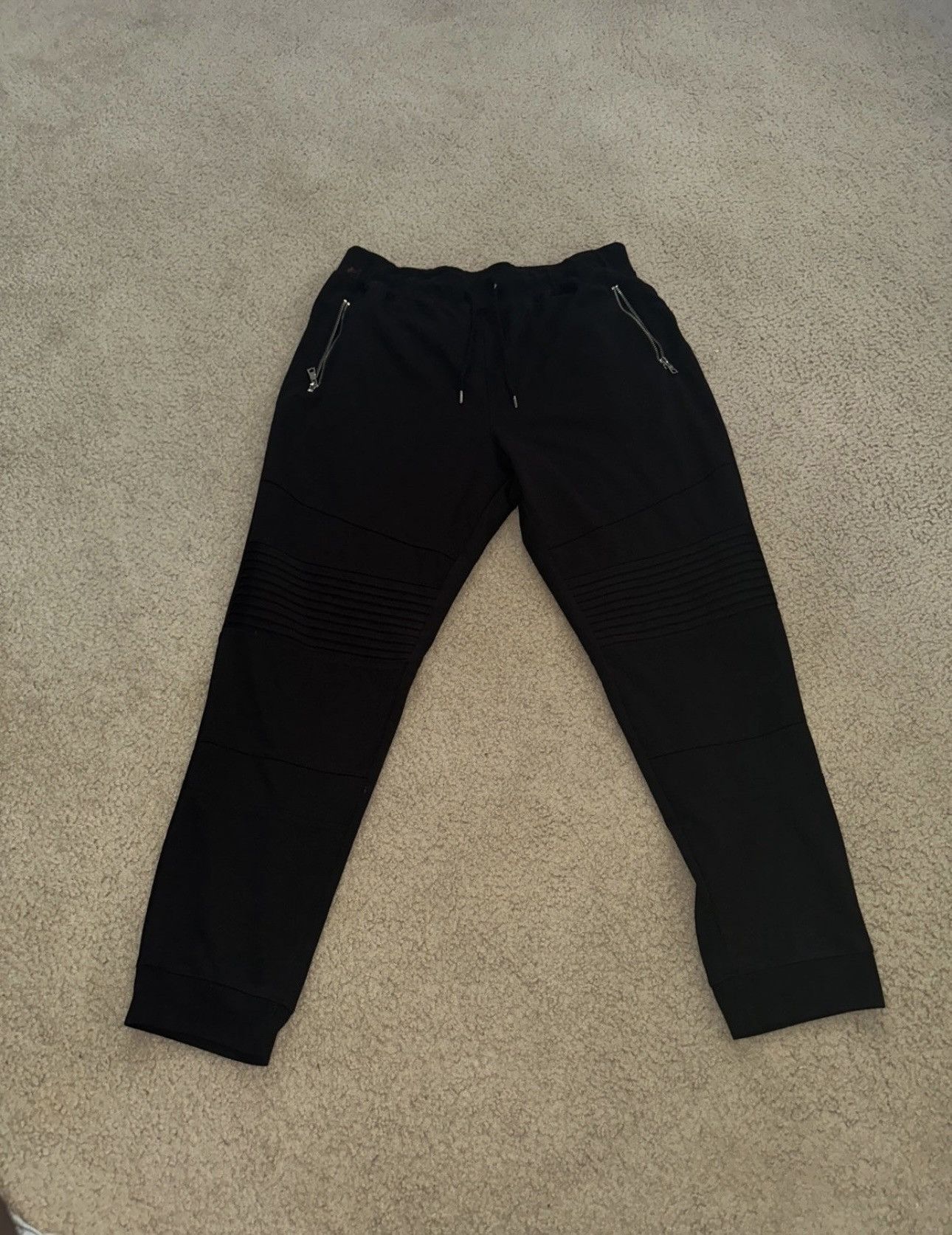 I.N.C INC International Concept black joggers Size US 36 / EU 52 - 1 Thumbnail