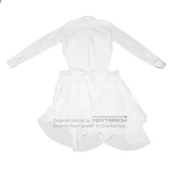 Comme des Garcons Comme des Garcons White vintage design shirt Size S / US 4 / IT 40 - 3 Thumbnail