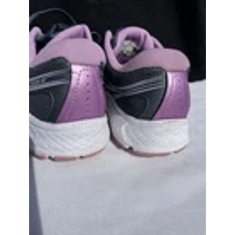 Saucony Saucony Womens Cohesion Gray/Purple Running Shoes Sneakers Size US 7.5 / IT 37.5 - 2 Thumbnail