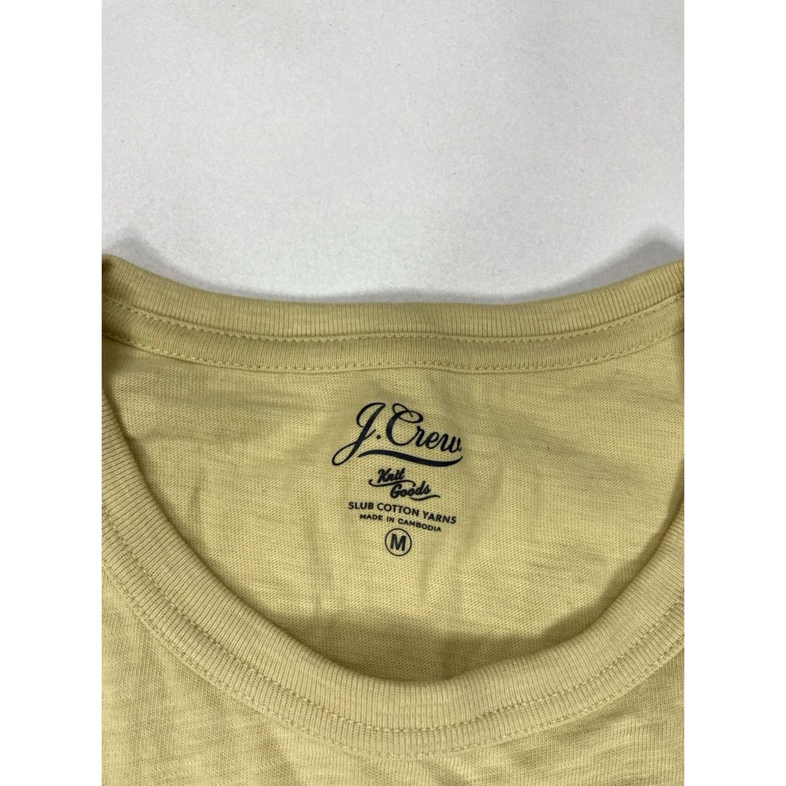 J.Crew J.CREW T-Shirt Shirt Crew Neck Multicolor Colorblock Pocket Men Medium Slub Cotton Short Sleeve AX586 Size US M / EU 48-50 / 2 - 4 Thumbnail