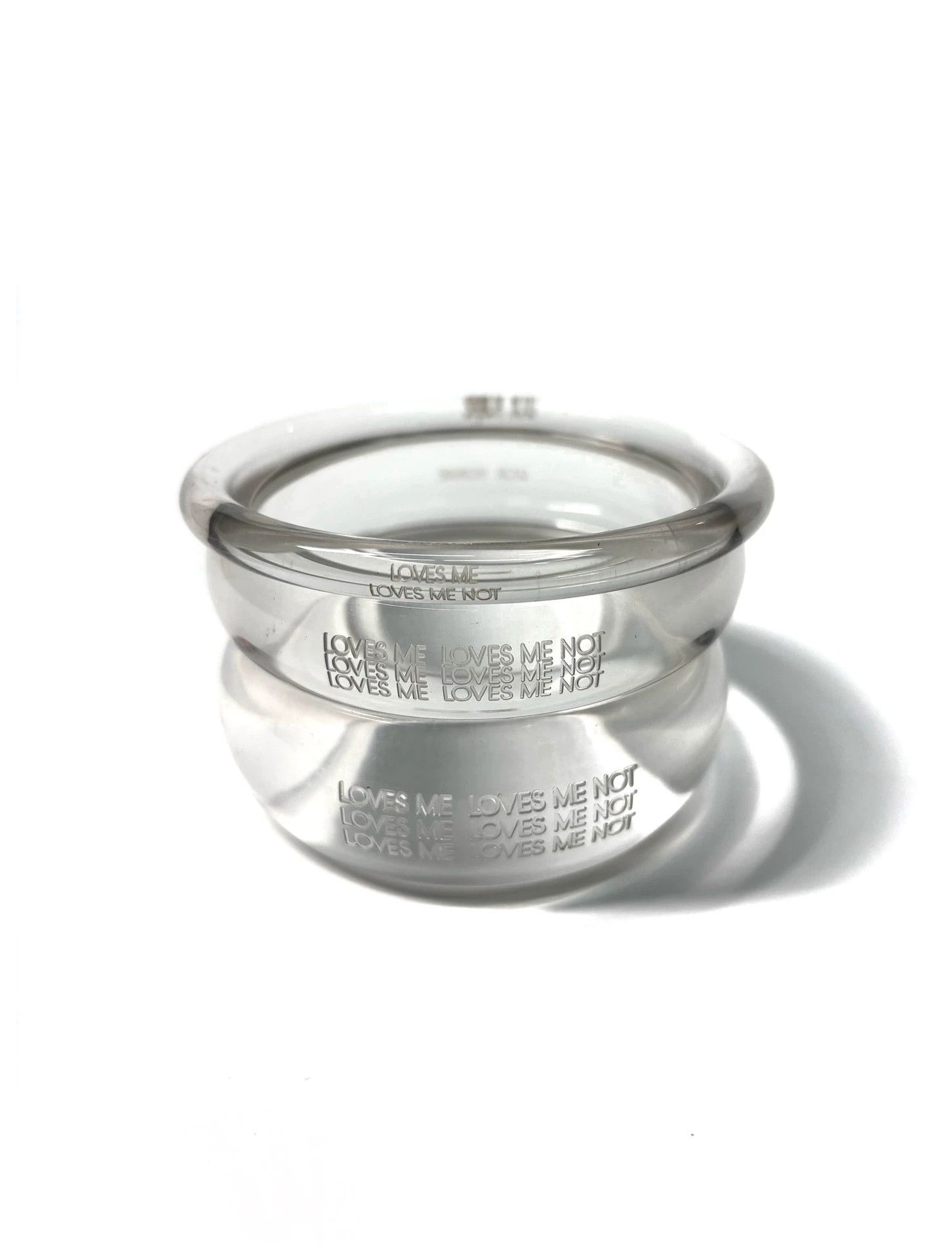 Dior Dior Homme 07SS Acrylic Logo Bracelet Rare Set Size ONE SIZE - 3 Thumbnail