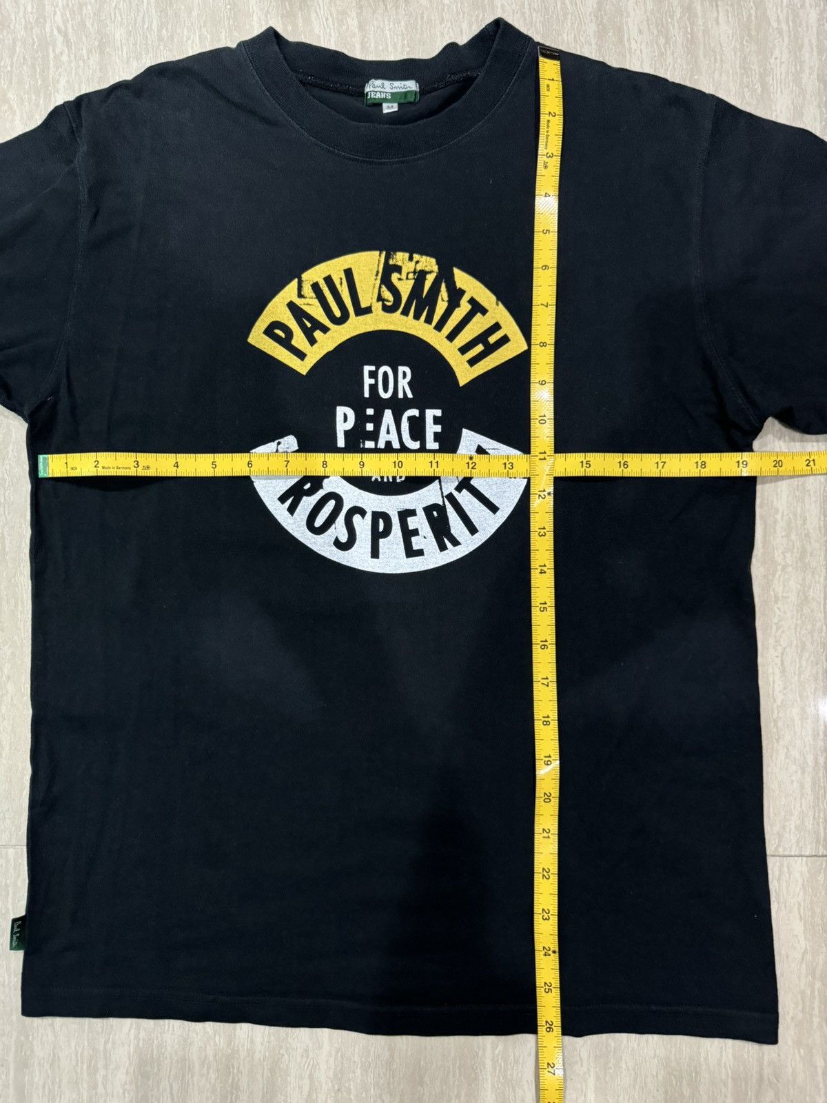 Paul Smith Paul Smith for peace and Properity black Shirt M size Size US M / EU 48-50 / 2 - 3 Thumbnail