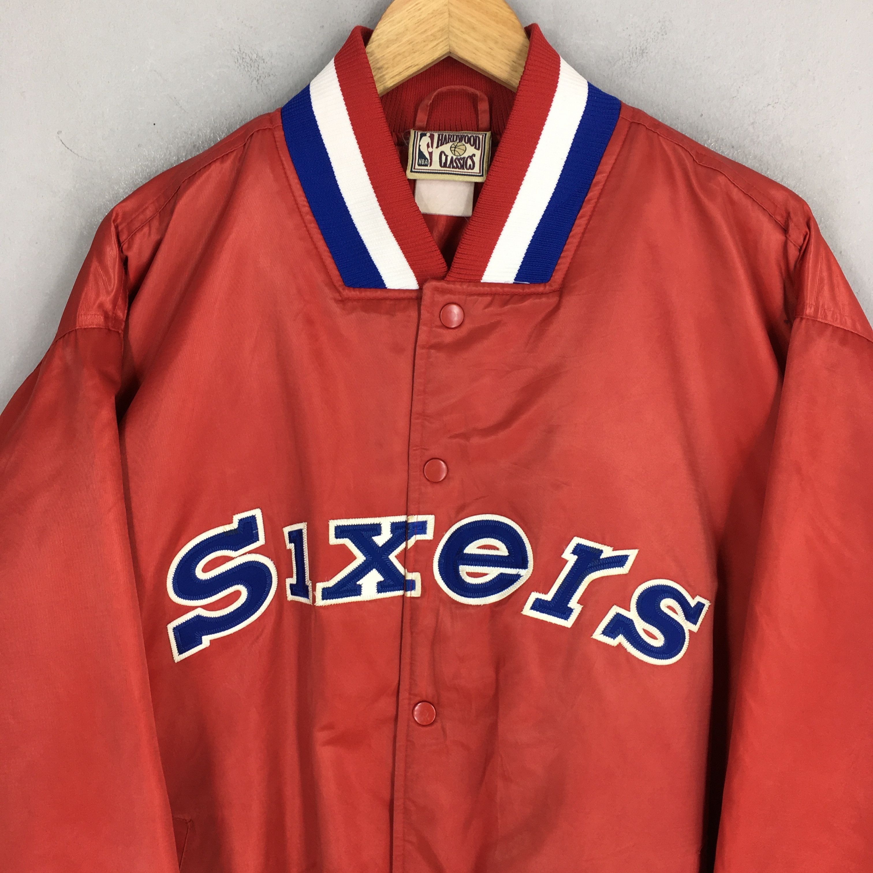 MLB Philadelphia 76ers Sixers MLB Red Satin Jacket XXLarge Size US XXL / EU 58 / 5 - 2 Thumbnail