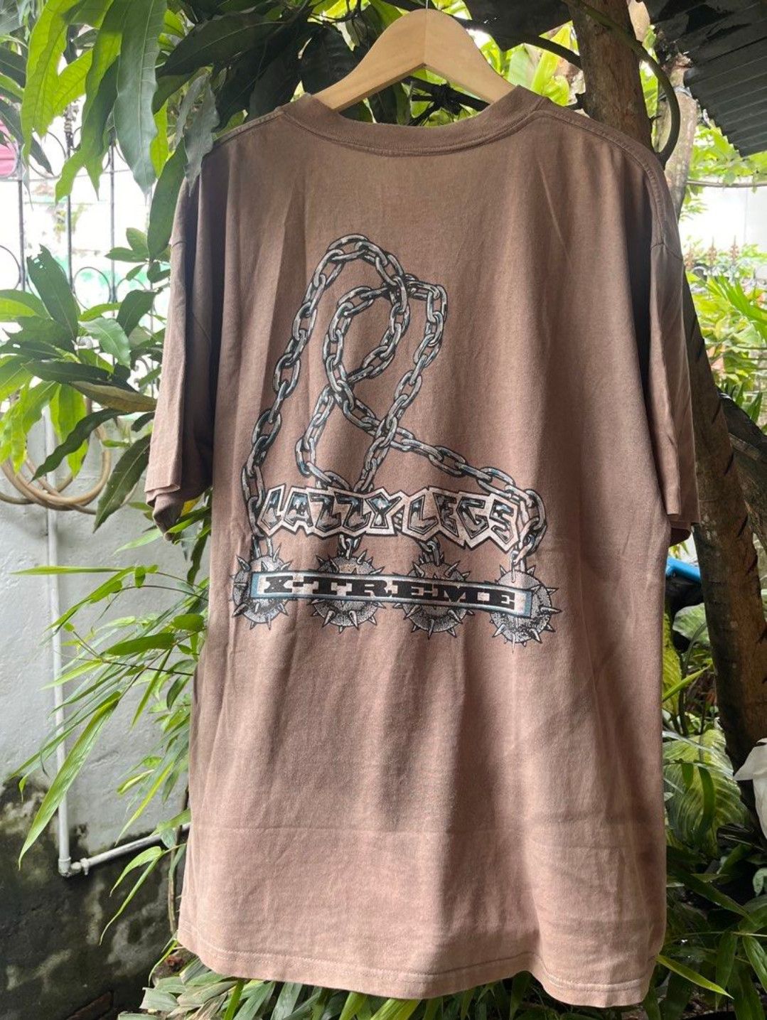 Vintage Rare Vintage Lazzy Legs Extreme Brand Tshirt Size US L / EU 52-54 / 3 - 2 Thumbnail