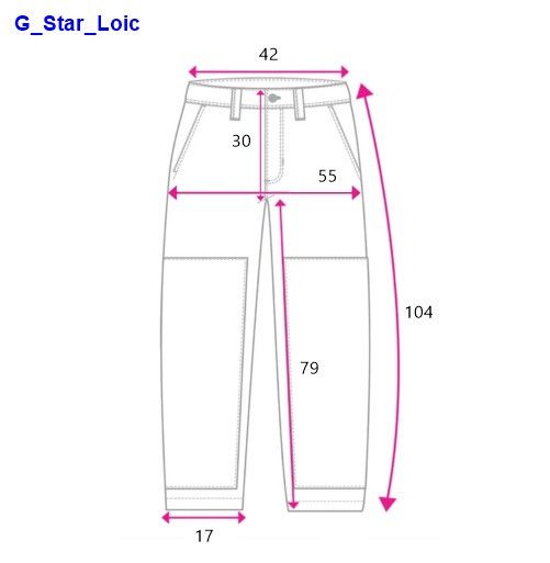 G-Star G-Star Raw Loic Relaxed Tapered Chino Cinch Back Men 30 x 32 Size US 30 / EU 46 - 2 Thumbnail