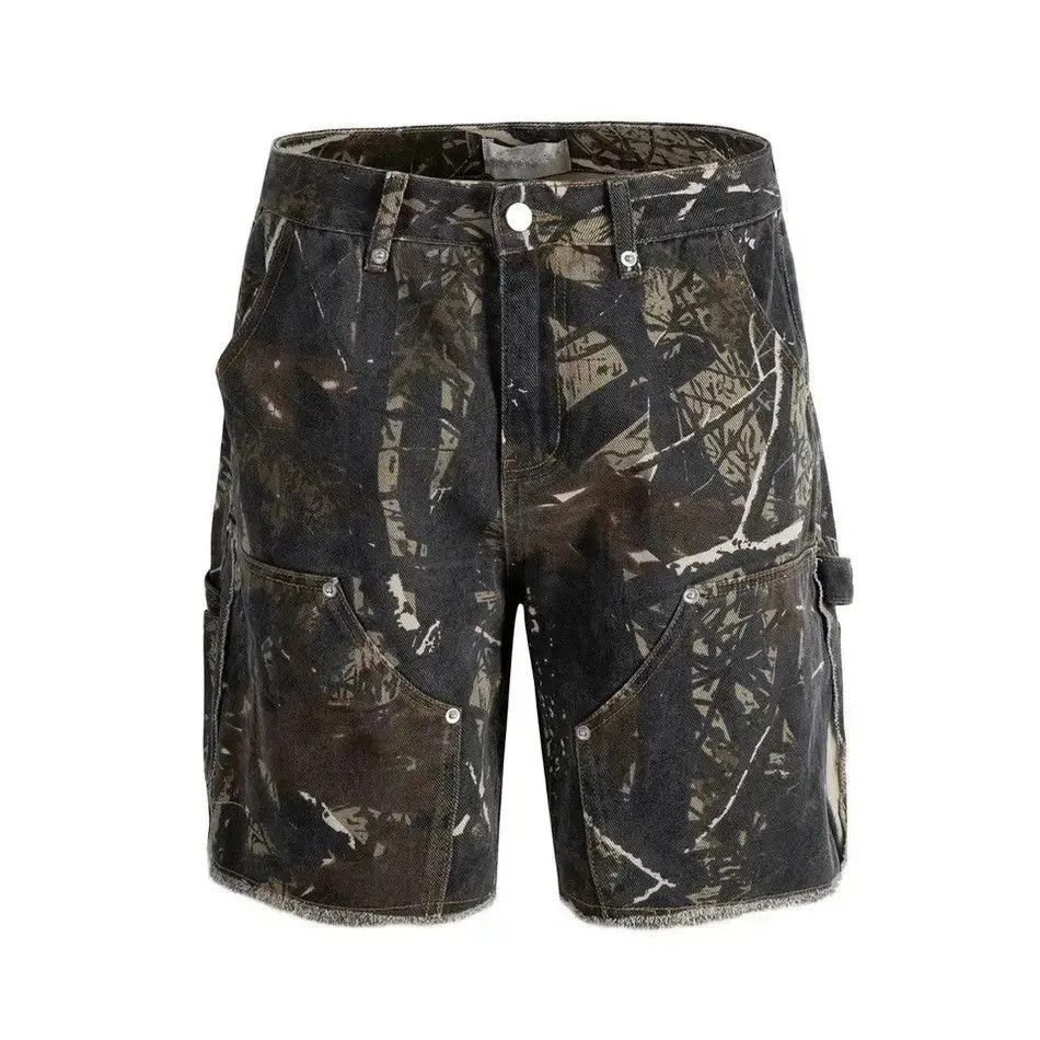 Japanese Brand Streetwear Vintage Camouflage Cargo Printed Shorts Size US 32 / EU 48 - 5 Thumbnail