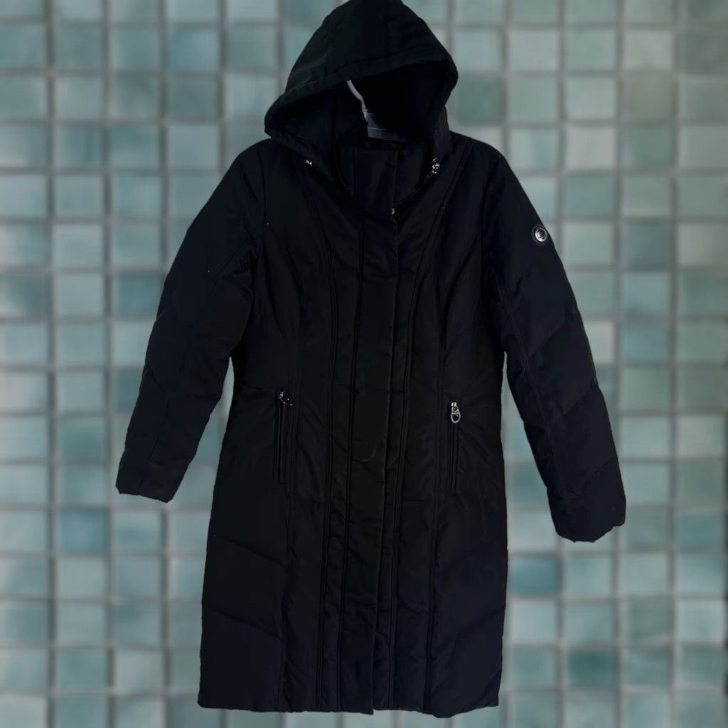 Calvin Klein Calvin Klein Duck Down Long Quilted Puffer Coat Womens XS Black Size XS / US 0-2 / IT 36-38 - 1 Thumbnail