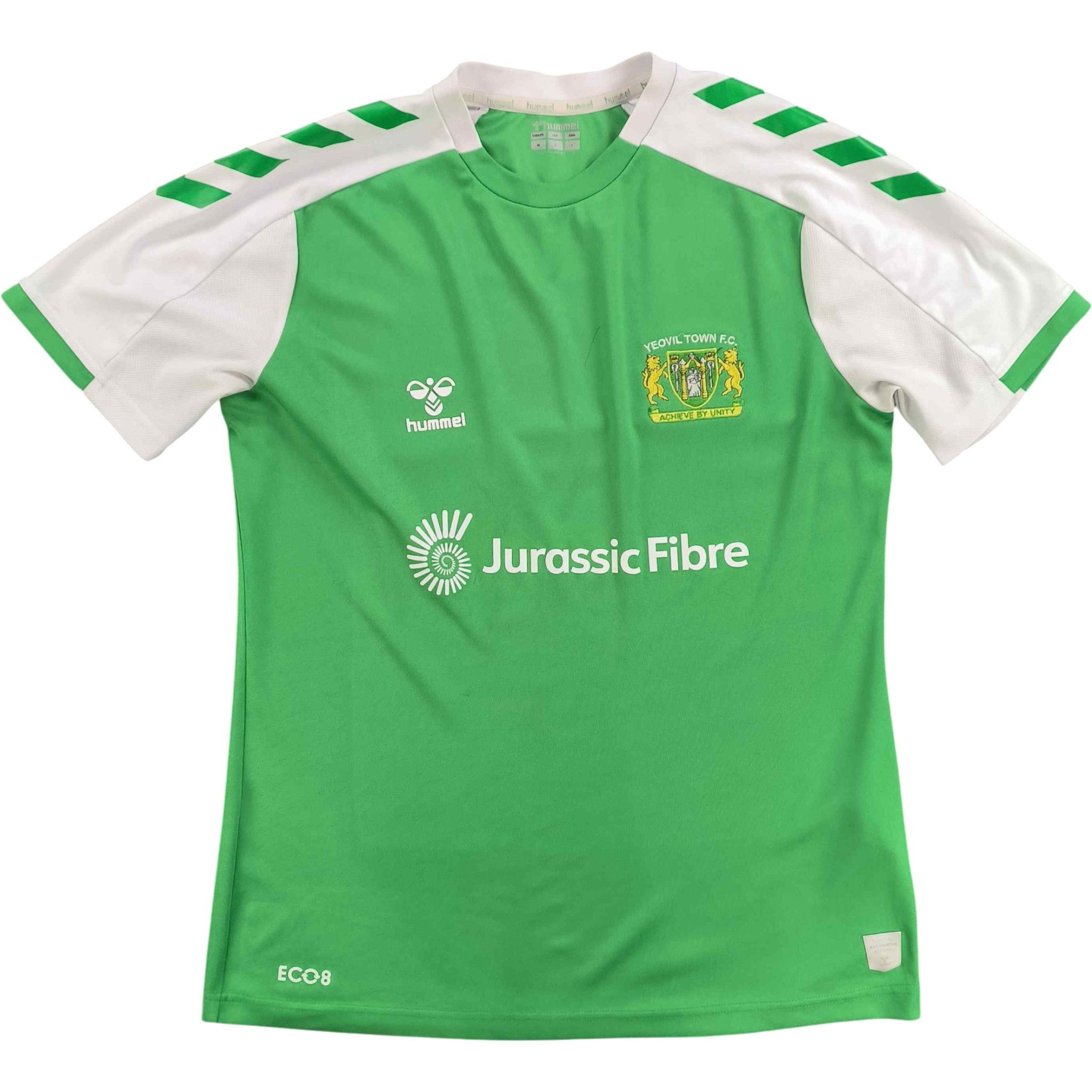 Yeovil Town 2021-22 Hummel home football jersey size M