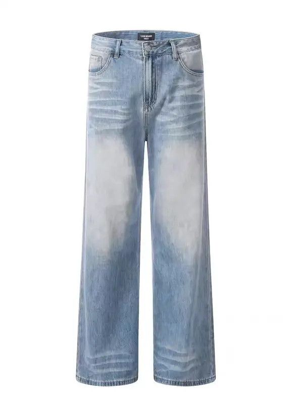 Japanese Brand VIBE Vintage street wash baggy wide leg jeans Size US 30 / EU 46 - 5 Thumbnail
