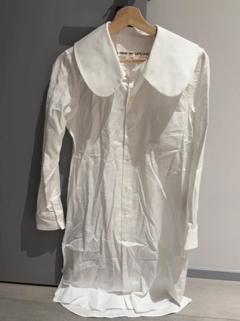 Comme des Garcons Comme Des Garcons Mainline White Shirt Dress Size XS / US 0-2 / IT 36-38 - 1 Thumbnail