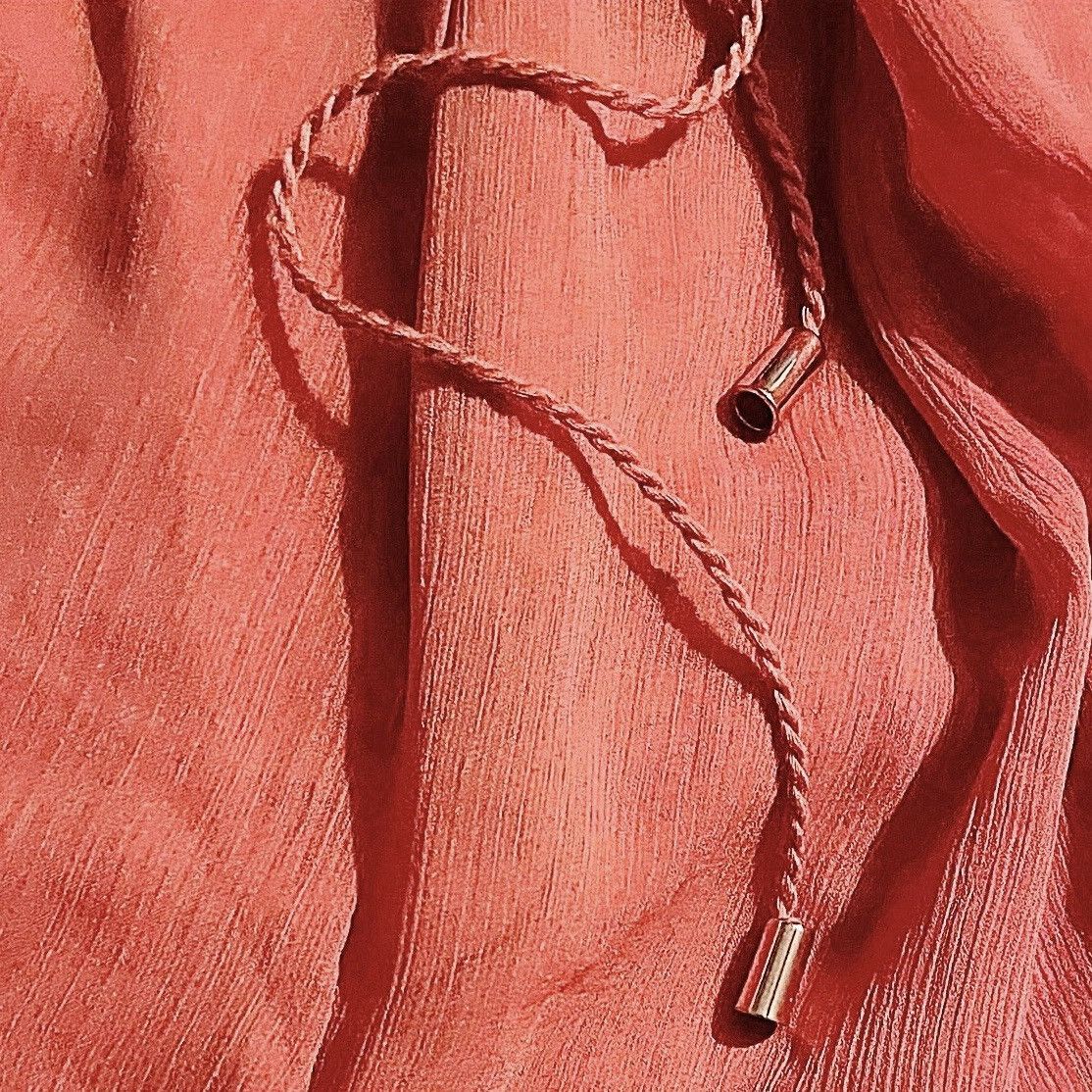 Designer Salmon boho mini dress with adjustable straps Size XS / US 0-2 / IT 36-38 - 4 Thumbnail