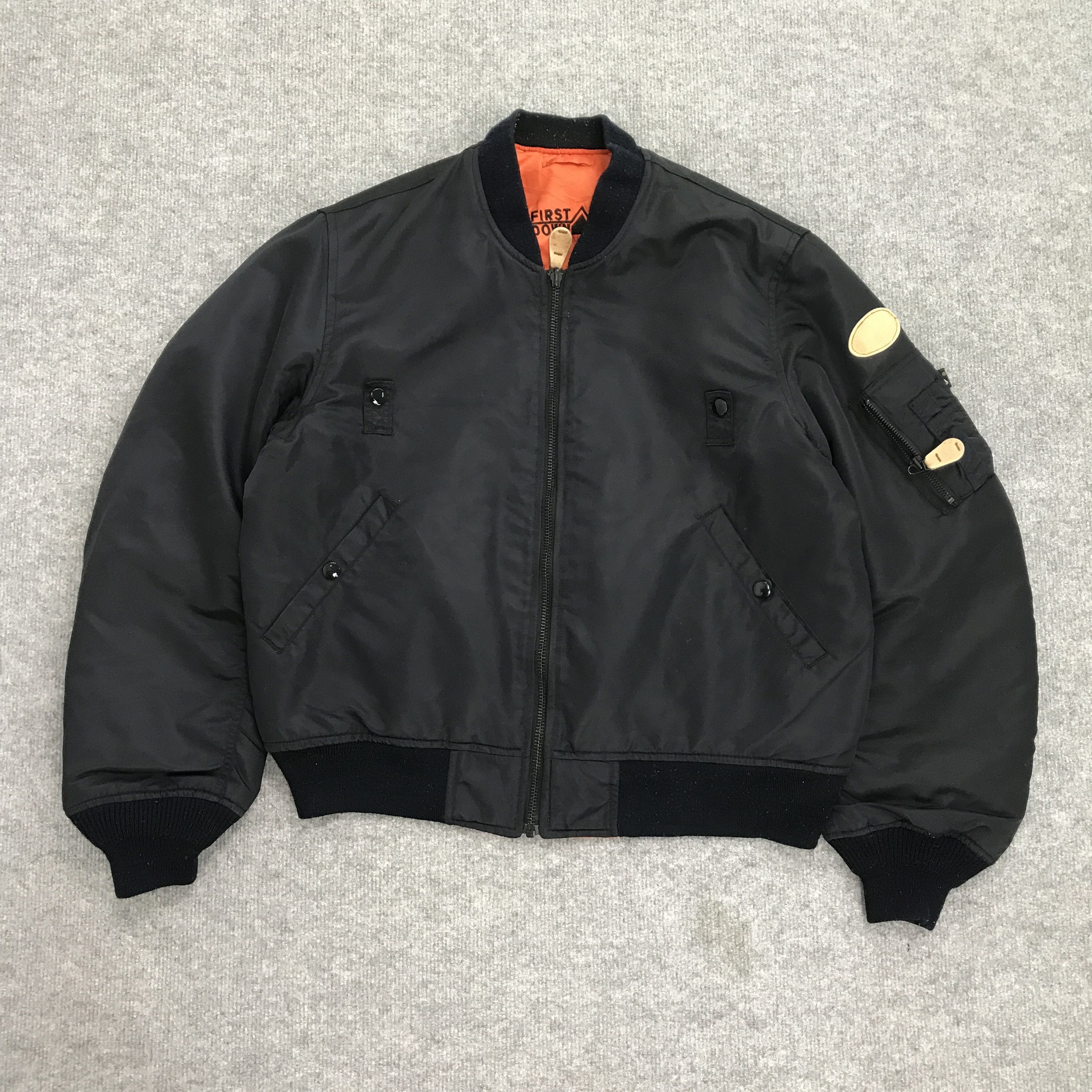 Other FIRST BROWN BOMBER JACKET ZIPPER JACKET Size US M / EU 48-50 / 2 - 1 Thumbnail