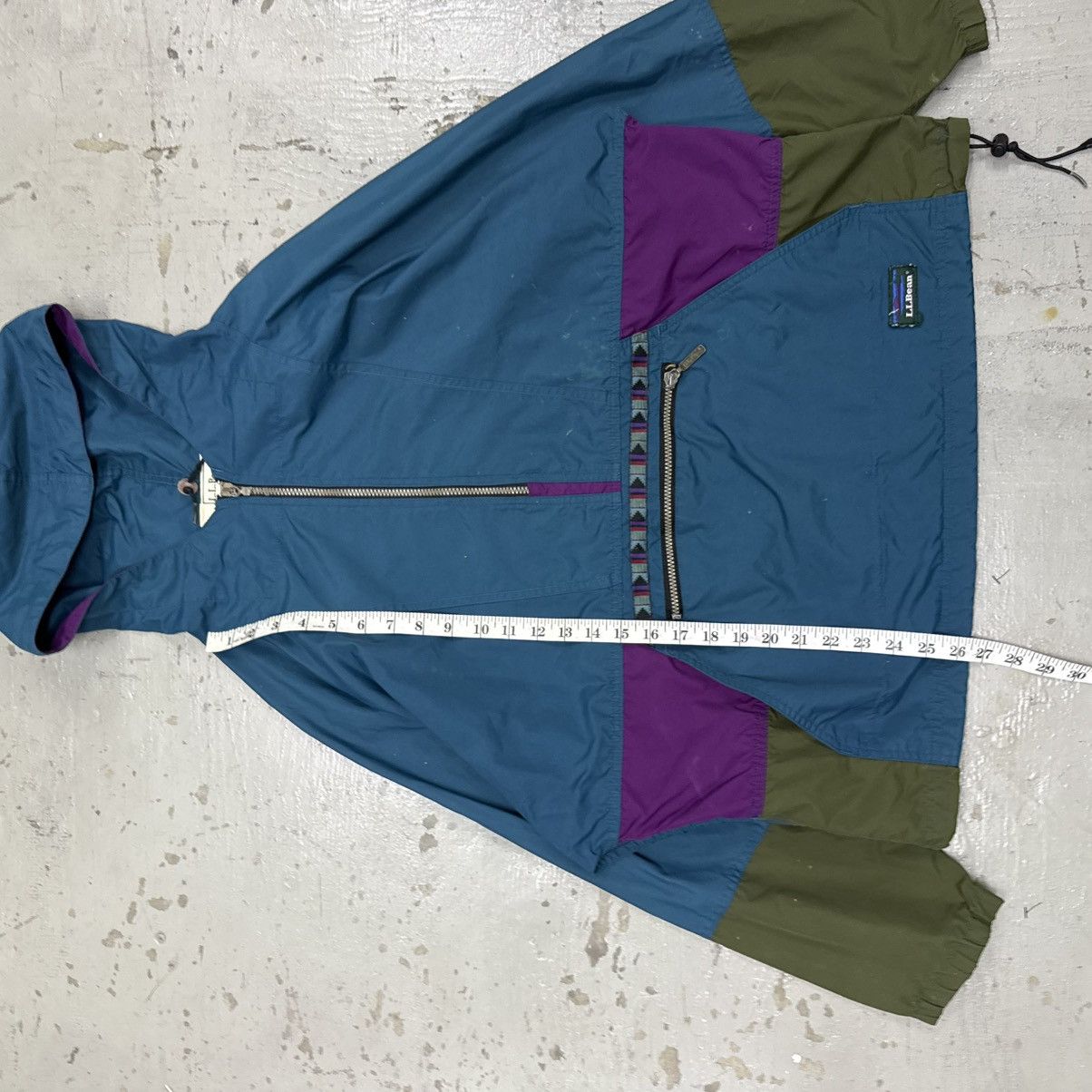 L.L. Bean Vintage L.L Bean Anorak Pullover Half Zipper Jacket Size US L / EU 52-54 / 3 - 7 Thumbnail