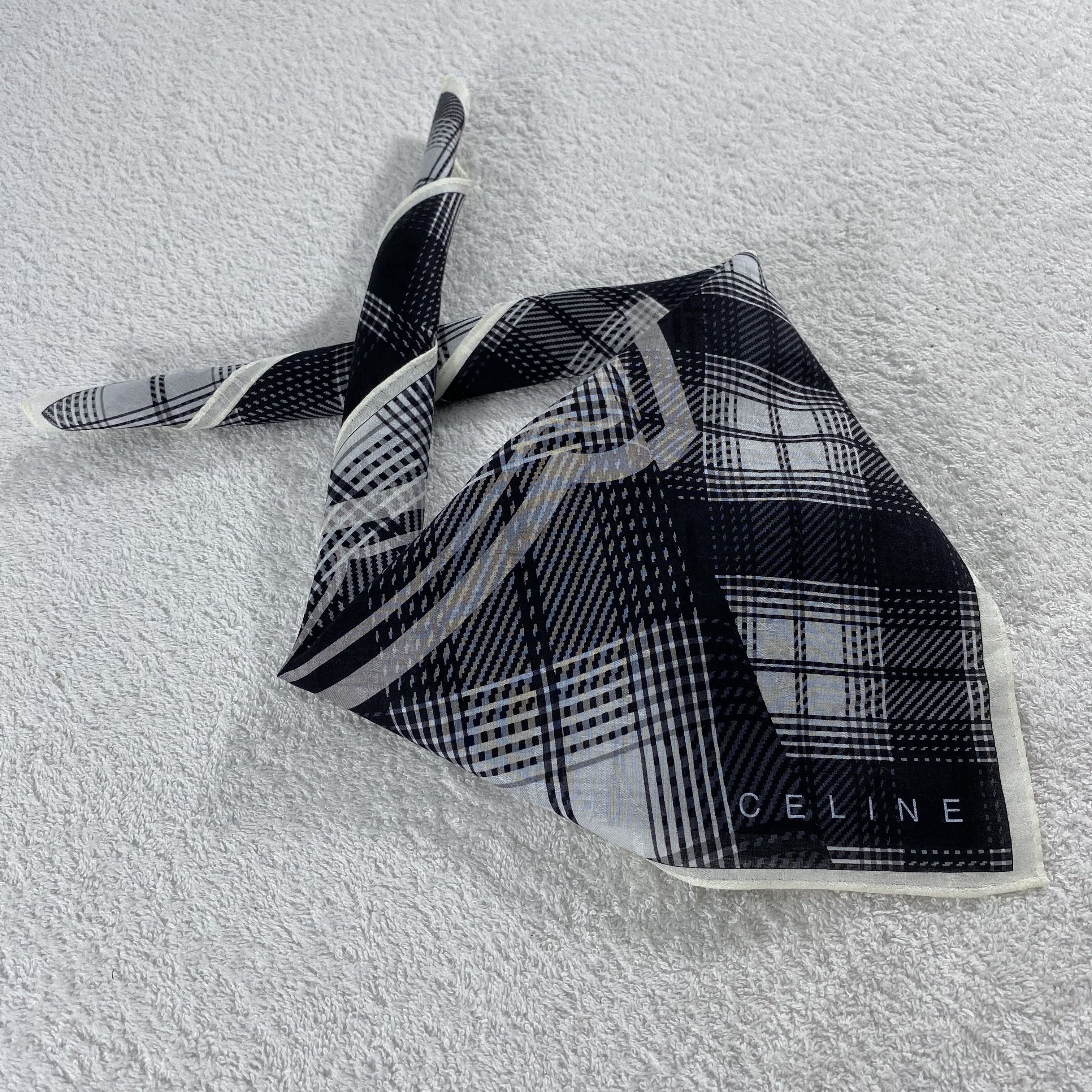 Celine × Vintage Celine Bandana/ Handkerchief / Neckerchief Size ONE SIZE - 2 Thumbnail