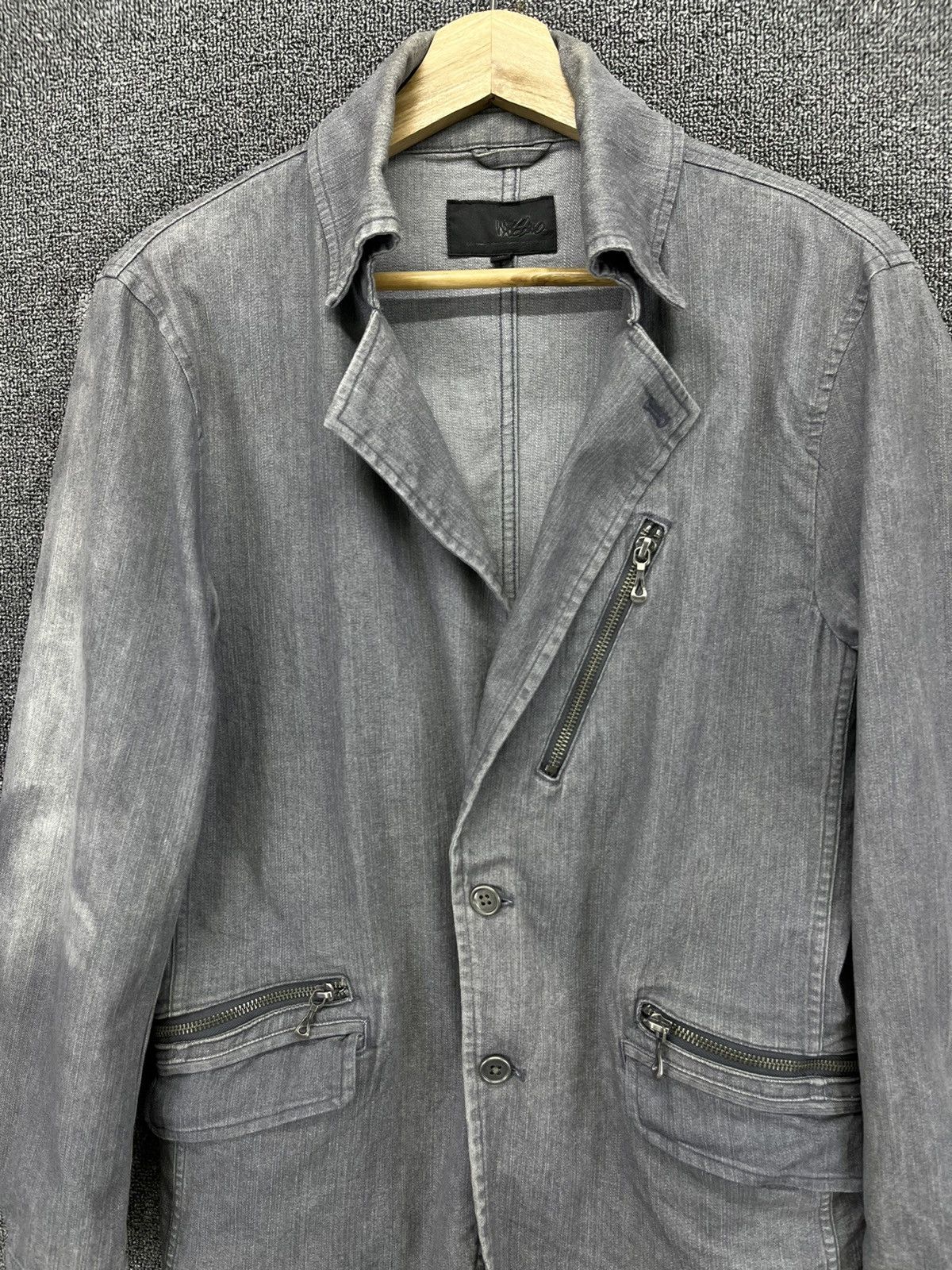Japanese Brand Vintage Mossimo Punk Trashed Jakcet Size M / US 6-8 / IT 42-44 - 5 Thumbnail
