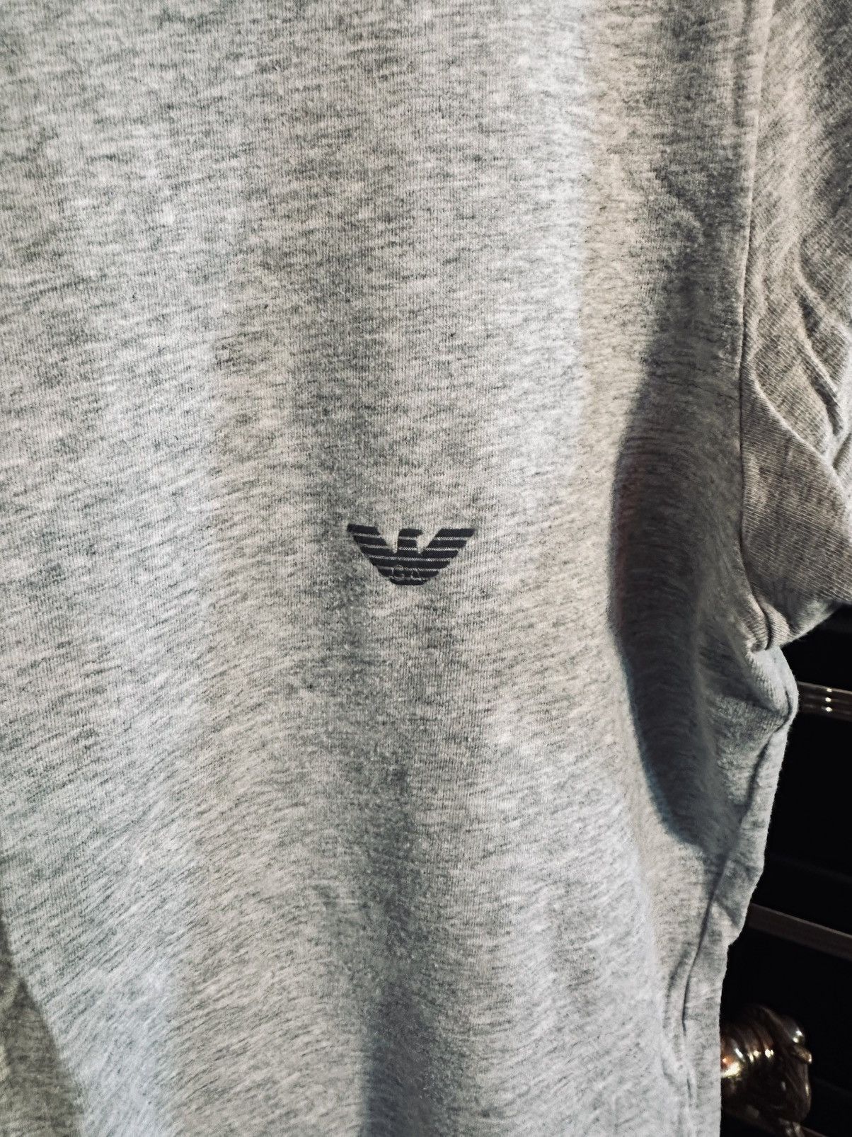 Emporio Armani Vintage logo patch muscle tee babydoll underwear t-shirt Size US XS / EU 42 / 0 - 4 Thumbnail