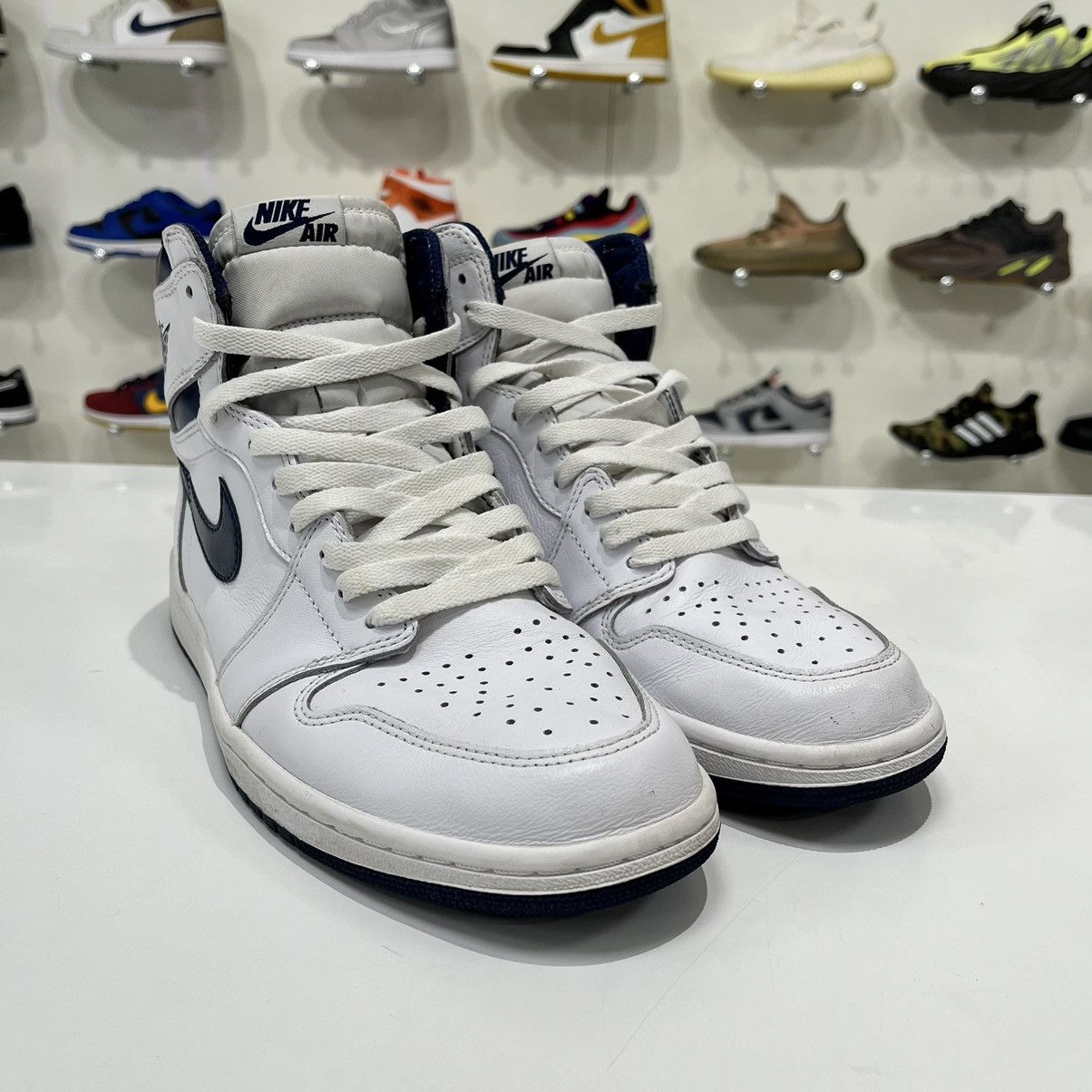 Nike Air Jordan 1 Retro Metallic Navy (2016) Size US 10 / EU 43 - 6 Thumbnail