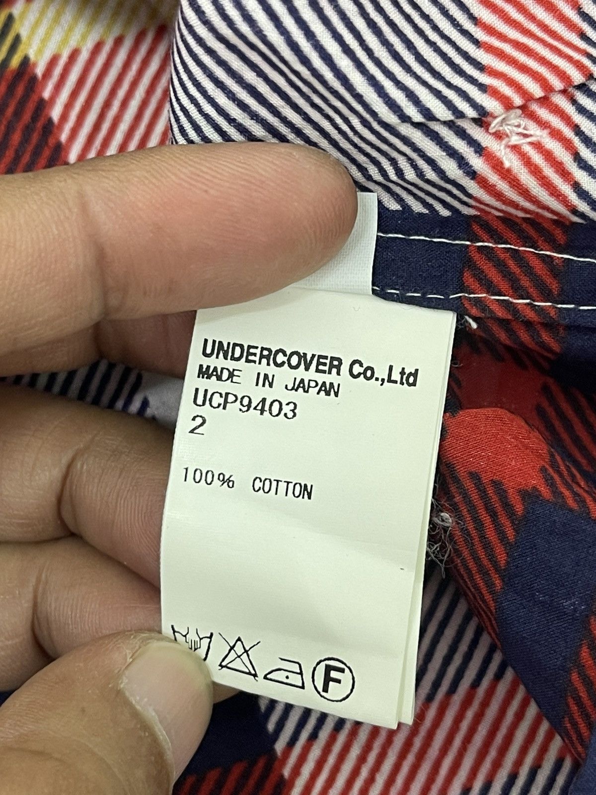 Undercover Undercover Jun Takahashi Tartan Pullover Shirt 7🟩2 Size US M / EU 48-50 / 2 - 23 Thumbnail