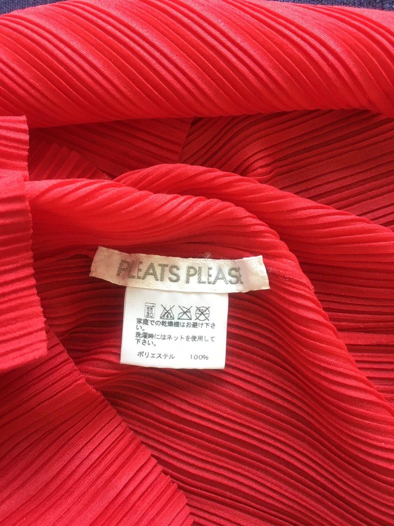 Issey Miyake issey miyake size:3 Magenta high-neck top 2506-Nextarrow Size XXS / US 00 / IT 34 - 3 Thumbnail