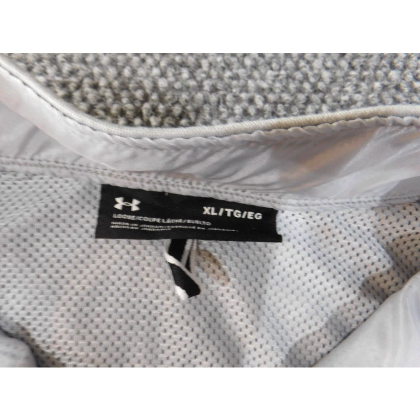 Under Armour Under Armour Sweatshirt Mens XL gray 1/4 Zip Classic Logo Pullover Regular Size US XL / EU 56 / 4 - 5 Thumbnail
