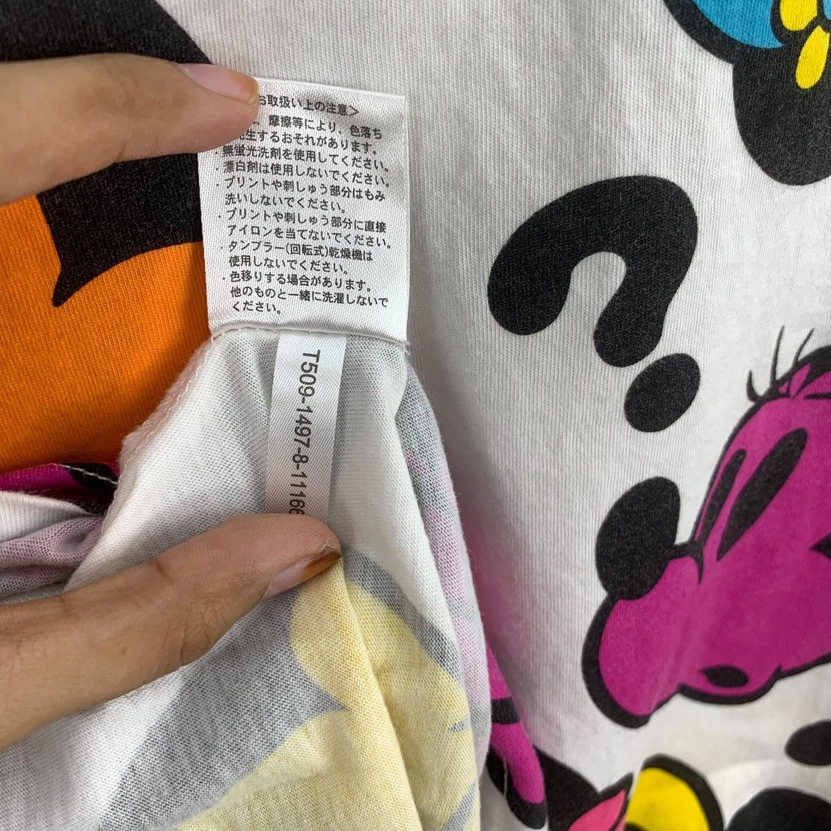 Disney DISNEY TOKYO RESORT Minnie Mouse Over Print Tee Shirt Top Size S / US 4 / IT 40 - 8 Thumbnail