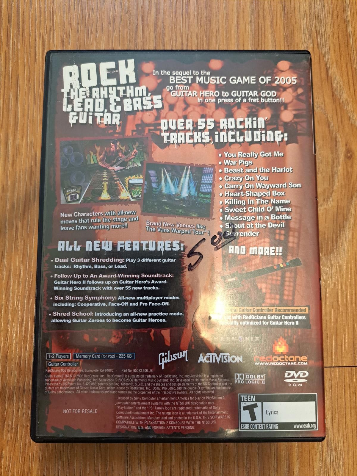 Other Guitar Hero 2 PS2 Good Condition Size ONE SIZE - 2 Thumbnail