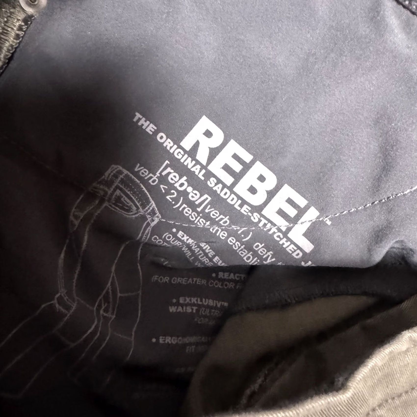 Vintage Kuhl Rebel Pants Mens 36x32 Workwear Carpenter Canvas 5-Pocket Regular Gray Vintage Patina Dye 5139 Size US 36 / EU 52 - 7 Thumbnail