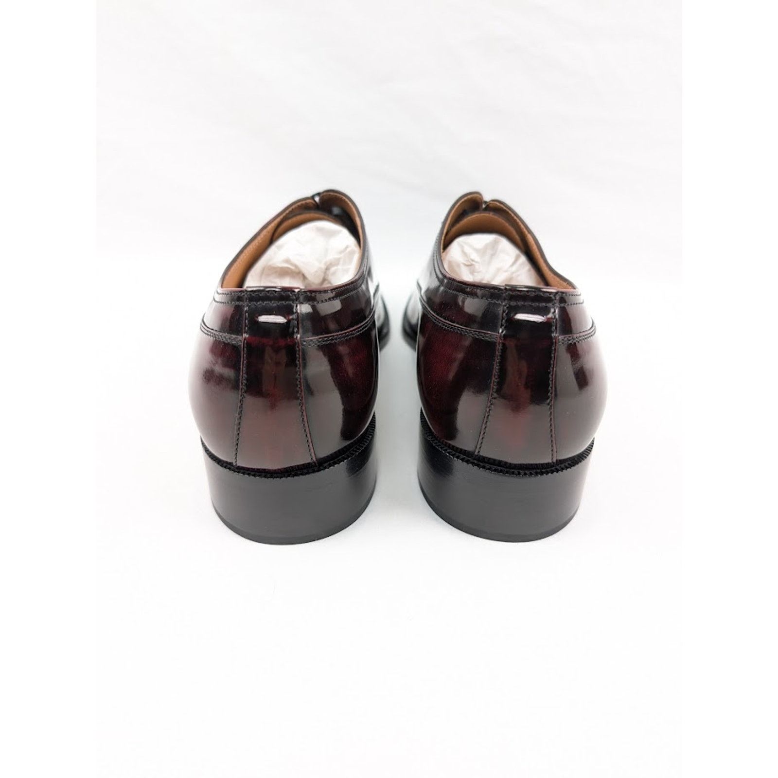 Maison Margiela o1rshd1 Q:2 / Lace-Up Derby Shoes in Bordeaux Size US 13 / EU 46 - 16 Thumbnail