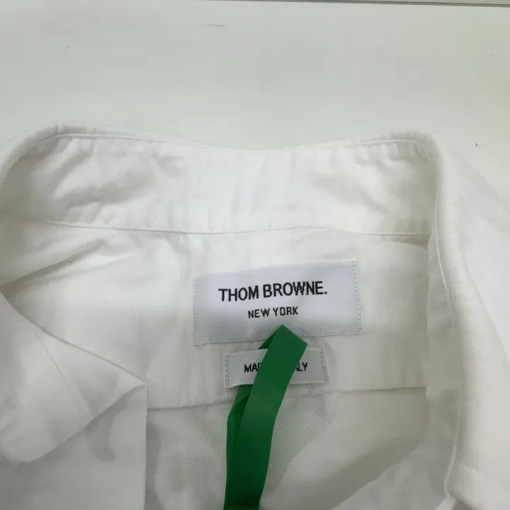 Thom Browne Thom Browne Classic Long Sleeve Oxford Shirt -2507 Size US S / EU 44-46 / 1 - 5 Thumbnail