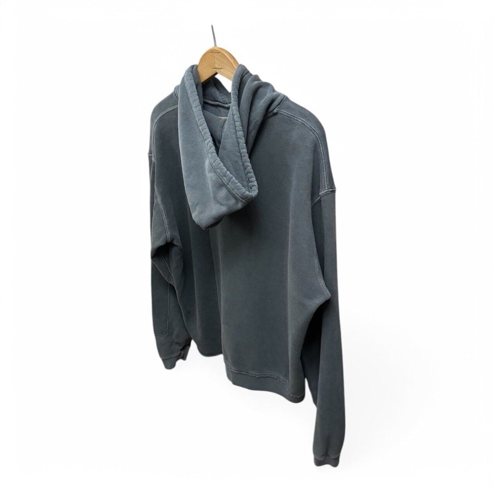 John Elliott John Elliott Faded Gray Reconstructed Vintage Hoodie Size L Size US L / EU 52-54 / 3 - 5 Thumbnail