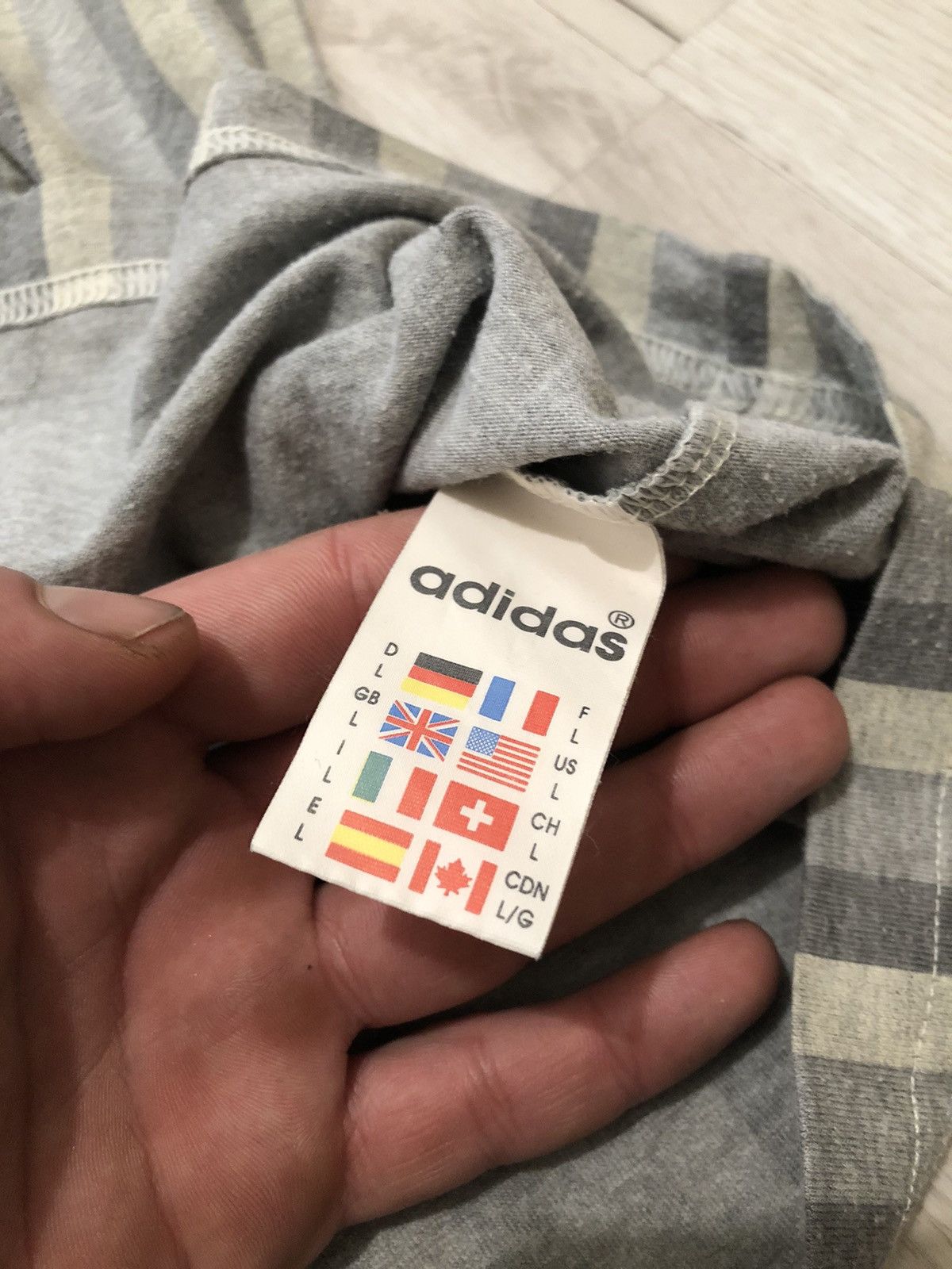 Vintage 90’s Vintage Adidas Olympic Games Mexico Tee T-Shirt Size US L / EU 52-54 / 3 - 7 Thumbnail