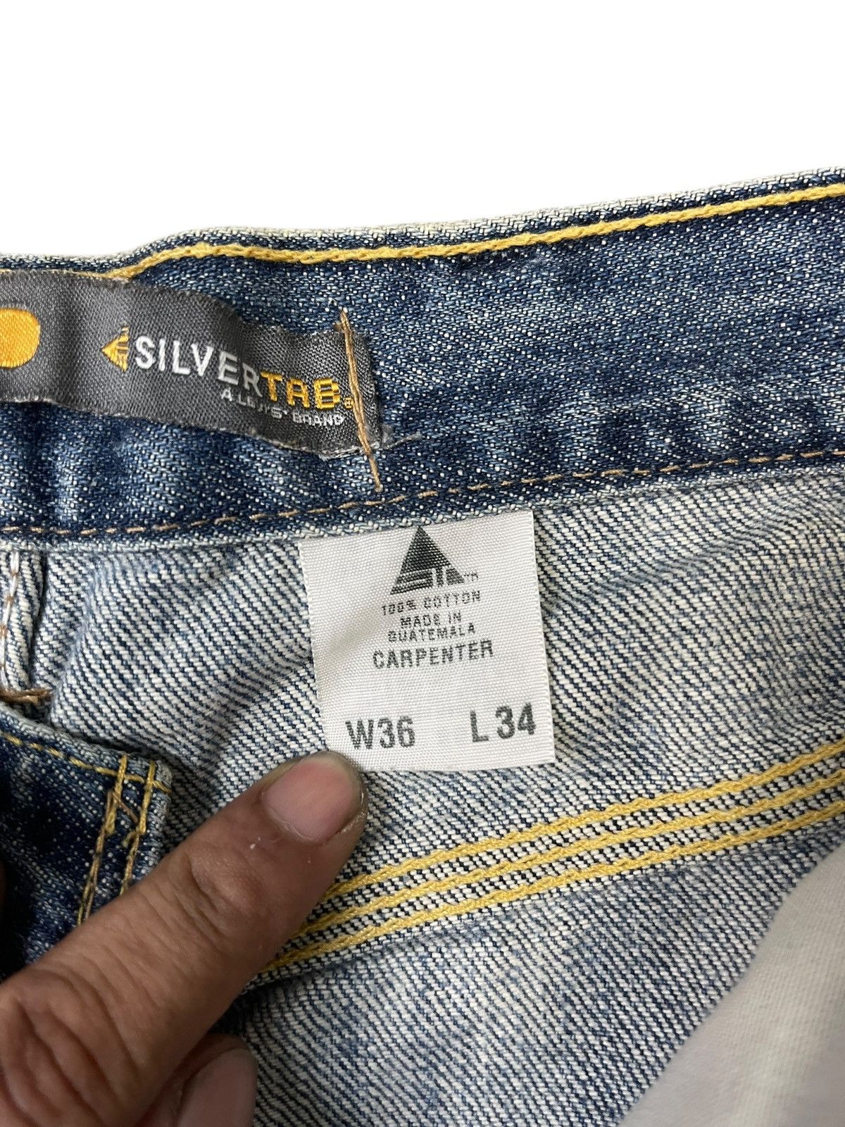 Levi's Vintage Levi’s Silver Tab Carpenter Jeans Size US 36 / EU 52 - 9 Thumbnail