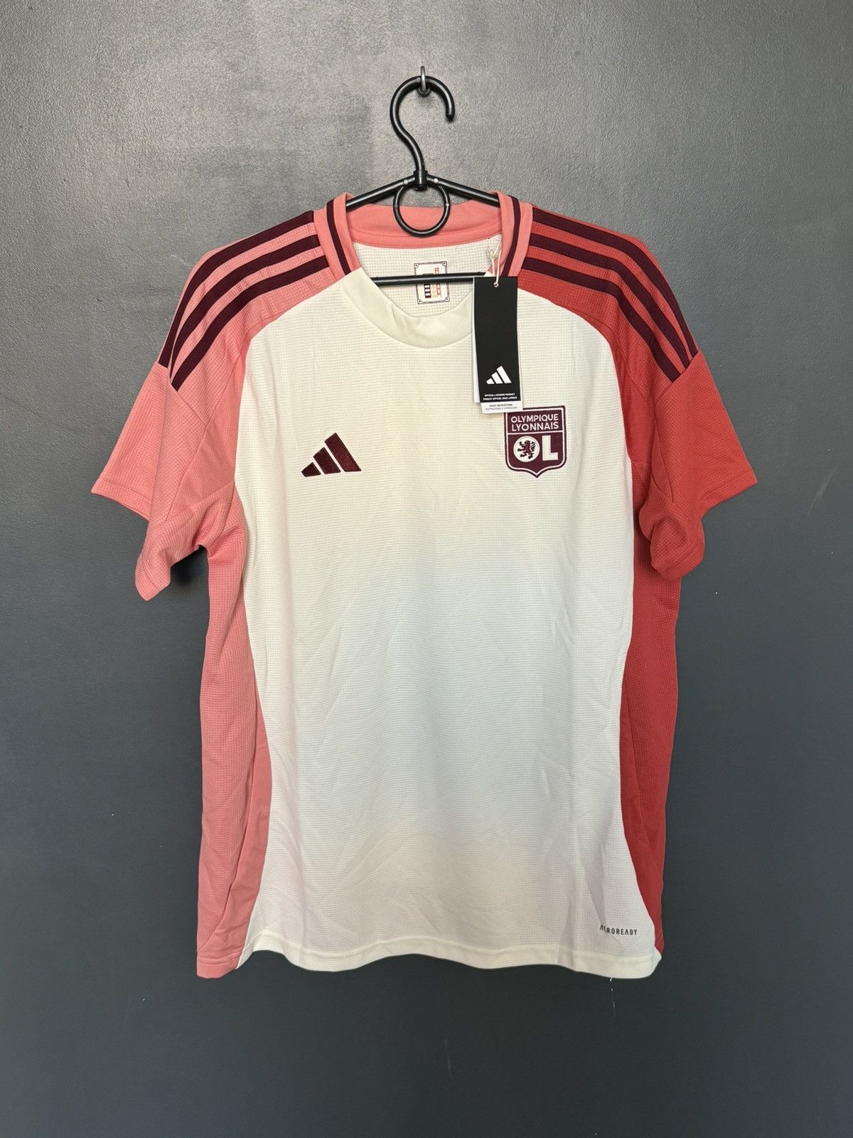 Adidas New Olympique Lyon 24/25 Third Football Jersey T-Shirt Size XL / US 12-14 / IT 48-50 - 1 Thumbnail