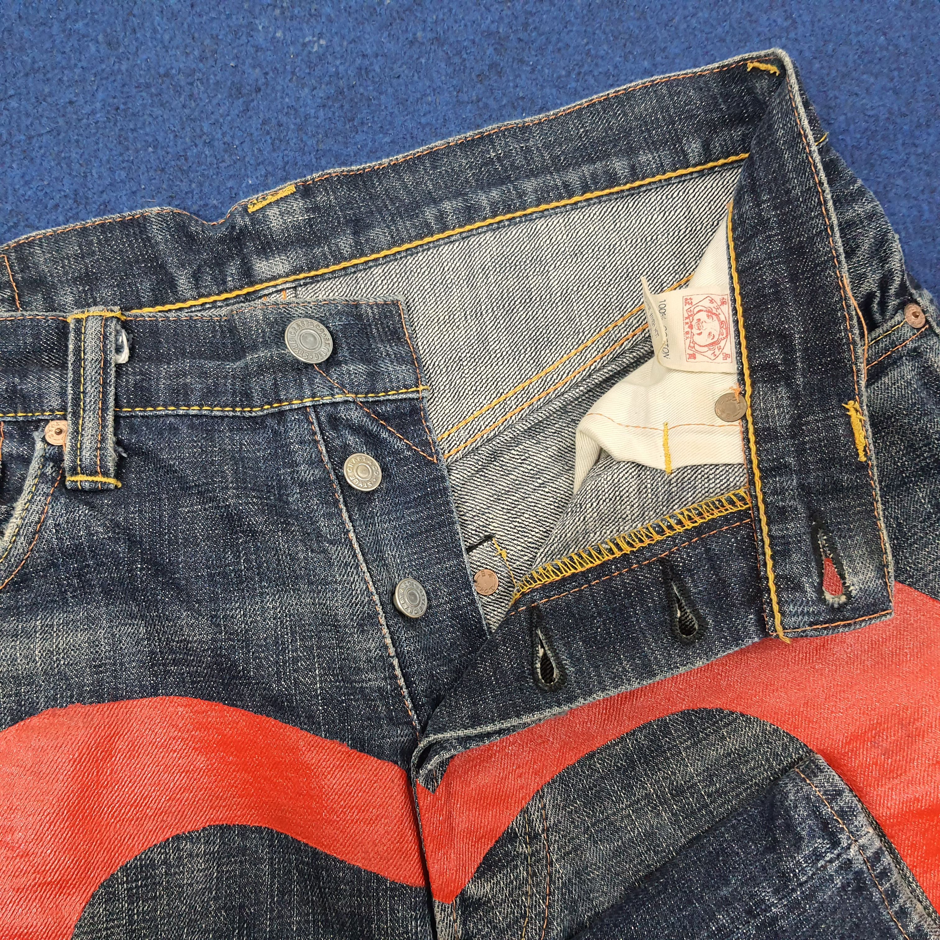 Evisu Vintage Evisu Selvedge Japan Custom Daicock Jeans C244N30 Size US 30 / EU 46 - 6 Thumbnail