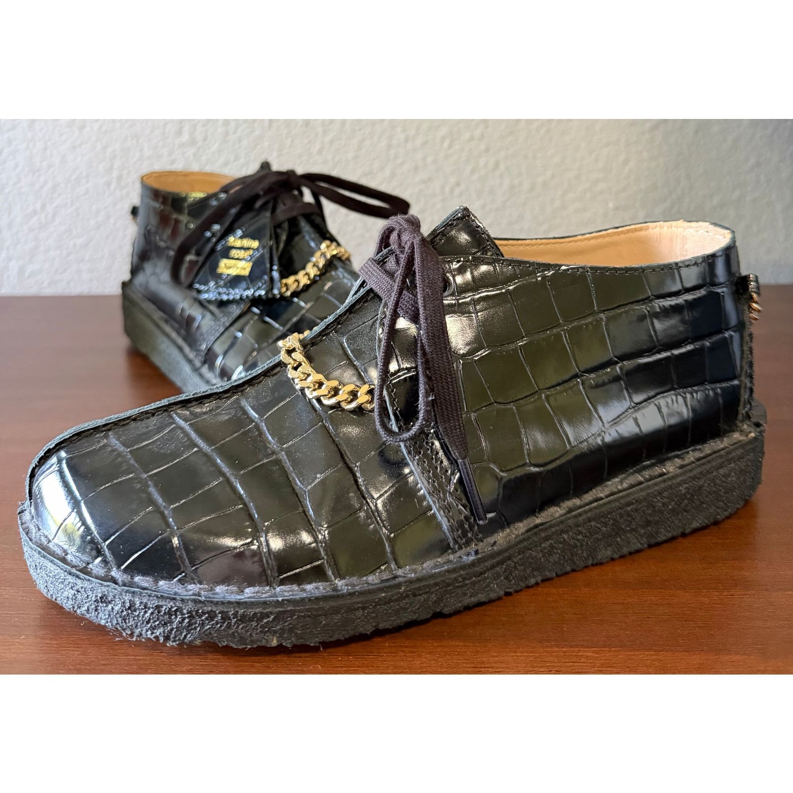 SUPREME MARTIN ROSE LEATHER PANTS 34 中古 Supreme Martine Rose