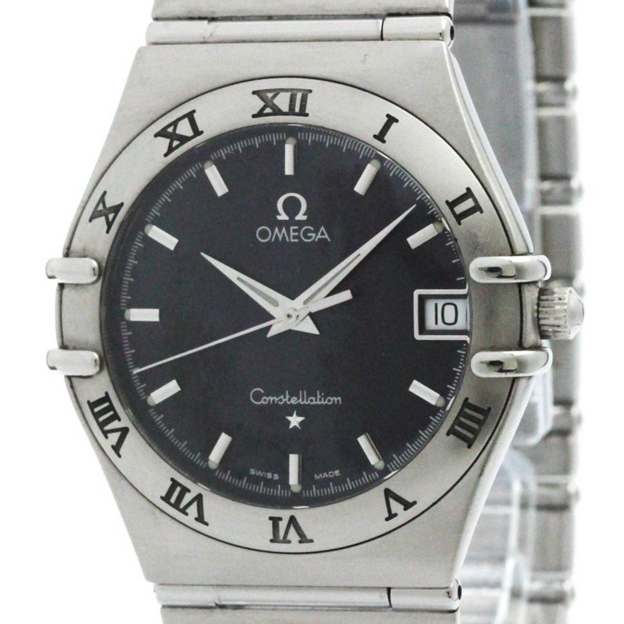 Omega Polished OMEGA Constellation Stainless Steel Quartz Mens Watch 1512.40 BF579226 Size ONE SIZE - 1 Thumbnail
