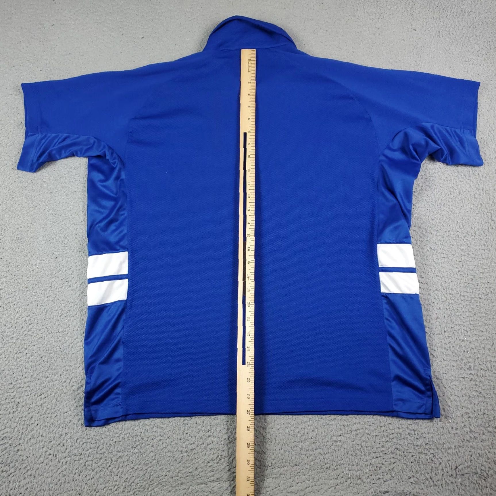 Nike VINTAGE Nike Polo Shirt Mens L Blue Nike Dri-Fit Polo Shirt Casual Short Sleeve Polo Shirt Mens L Blue Swoosh Golf Size US L / EU 52-54 / 3 - 6 Thumbnail