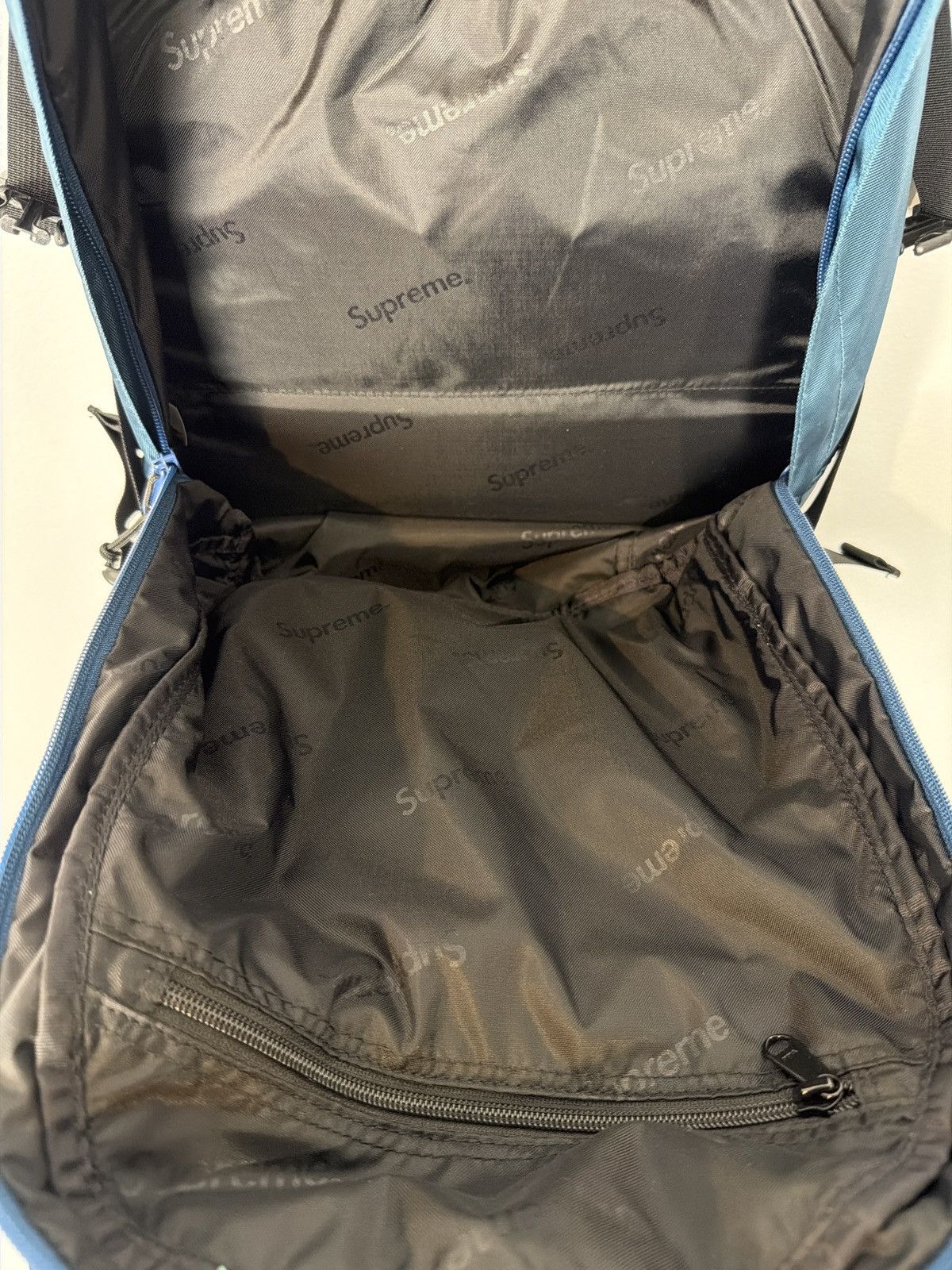 Supreme Supreme FW19 Cordura Backpack Dark Teal Size ONE SIZE - 7 Thumbnail