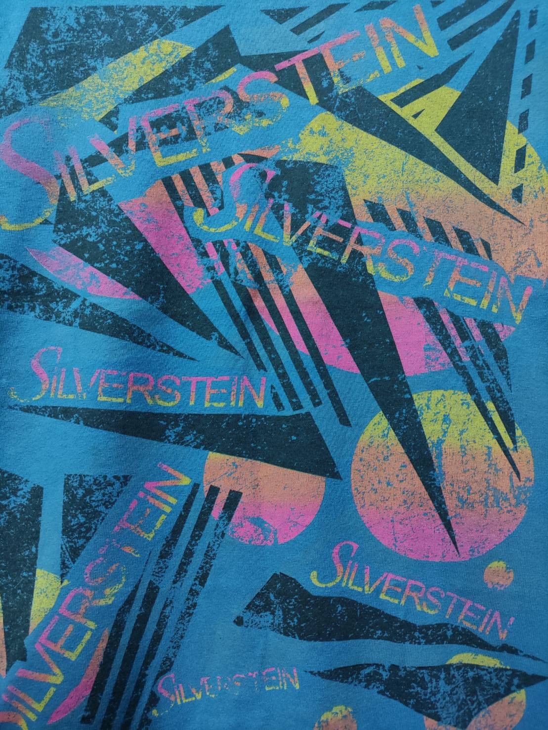 Band Tees Vtg 00's Silverstein Band Graphic Art T-Shirt Size US L / EU 52-54 / 3 - 3 Thumbnail