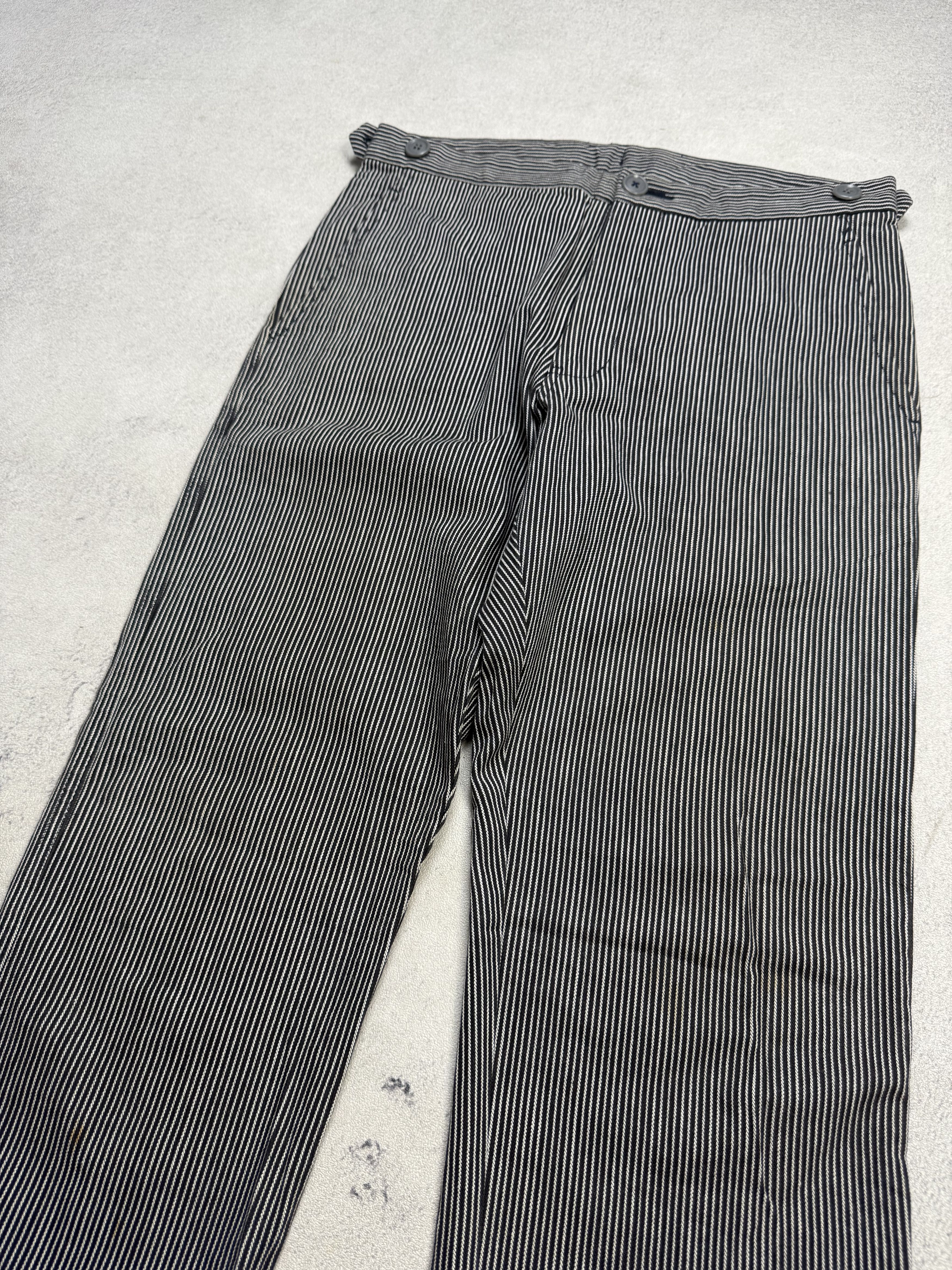 Comme des Garcons 2001 Comme Des Garcons Homme Plus Stripe Pants Size US 30 / EU 46 - 7 Thumbnail