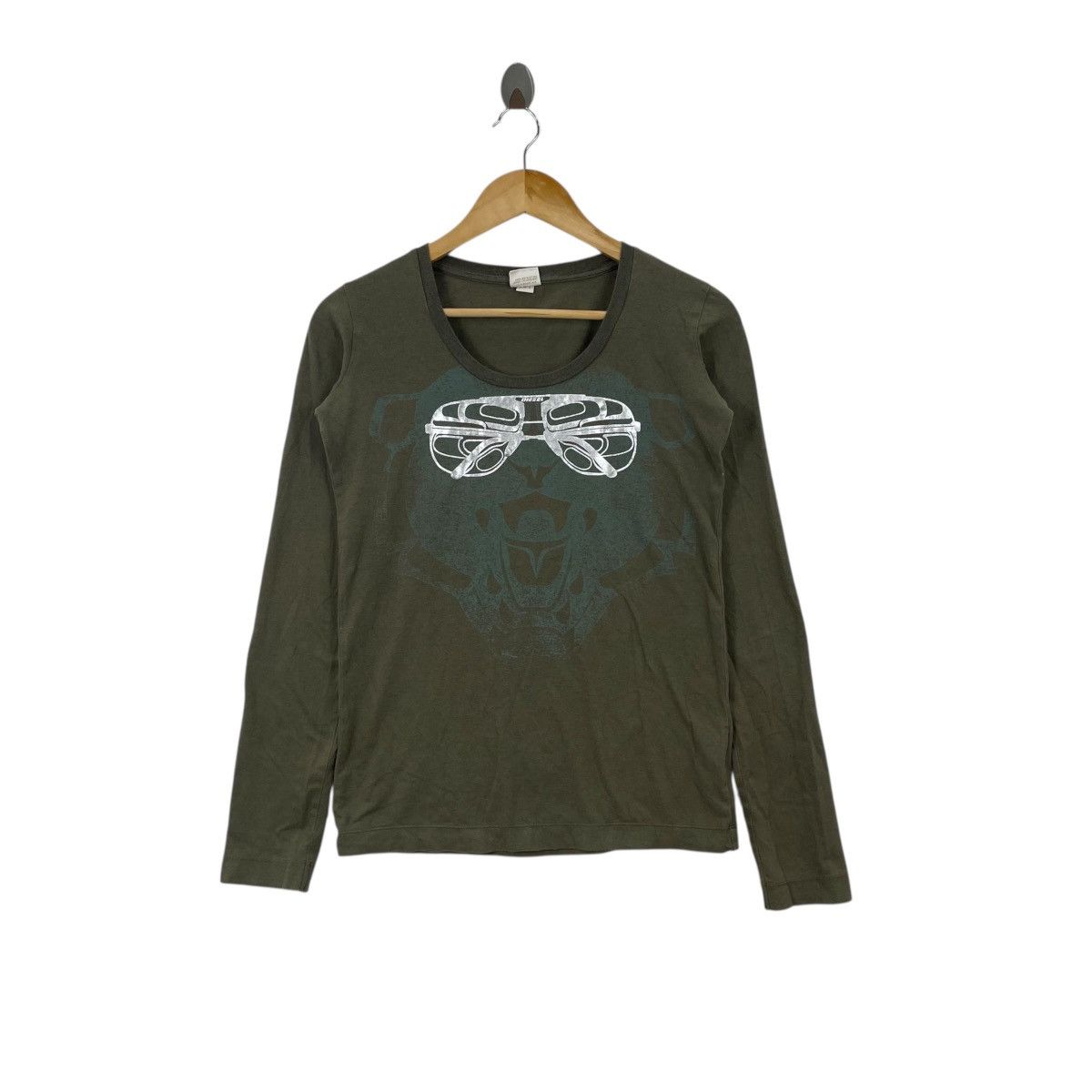 Diesel Vintage Diesel Long Sleeve Shirt Size US S / EU 44-46 / 1 - 1 Thumbnail
