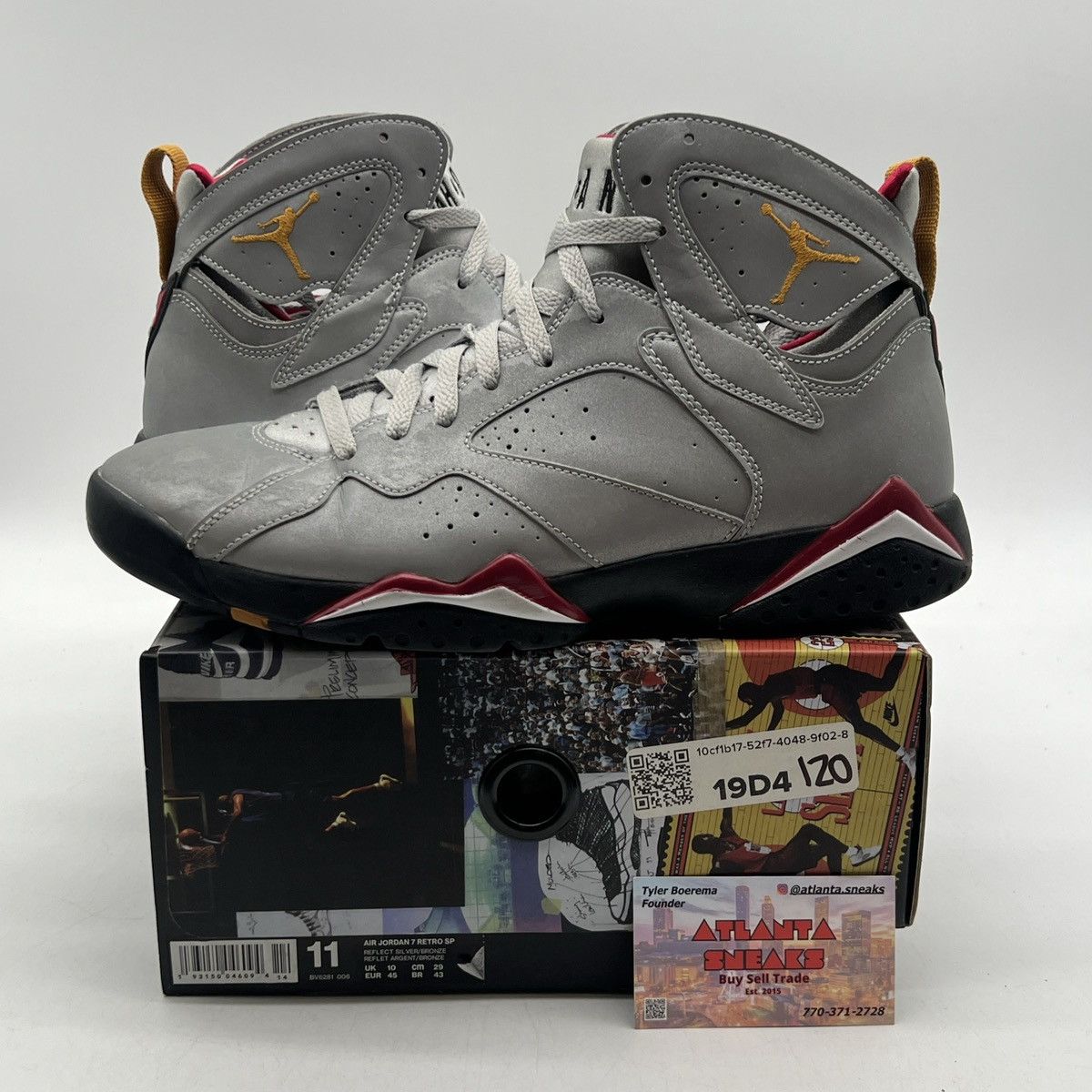 Jordan Brand Air Jordan 7 reflections of a champion Size US 11 / EU 44 - 1 Thumbnail